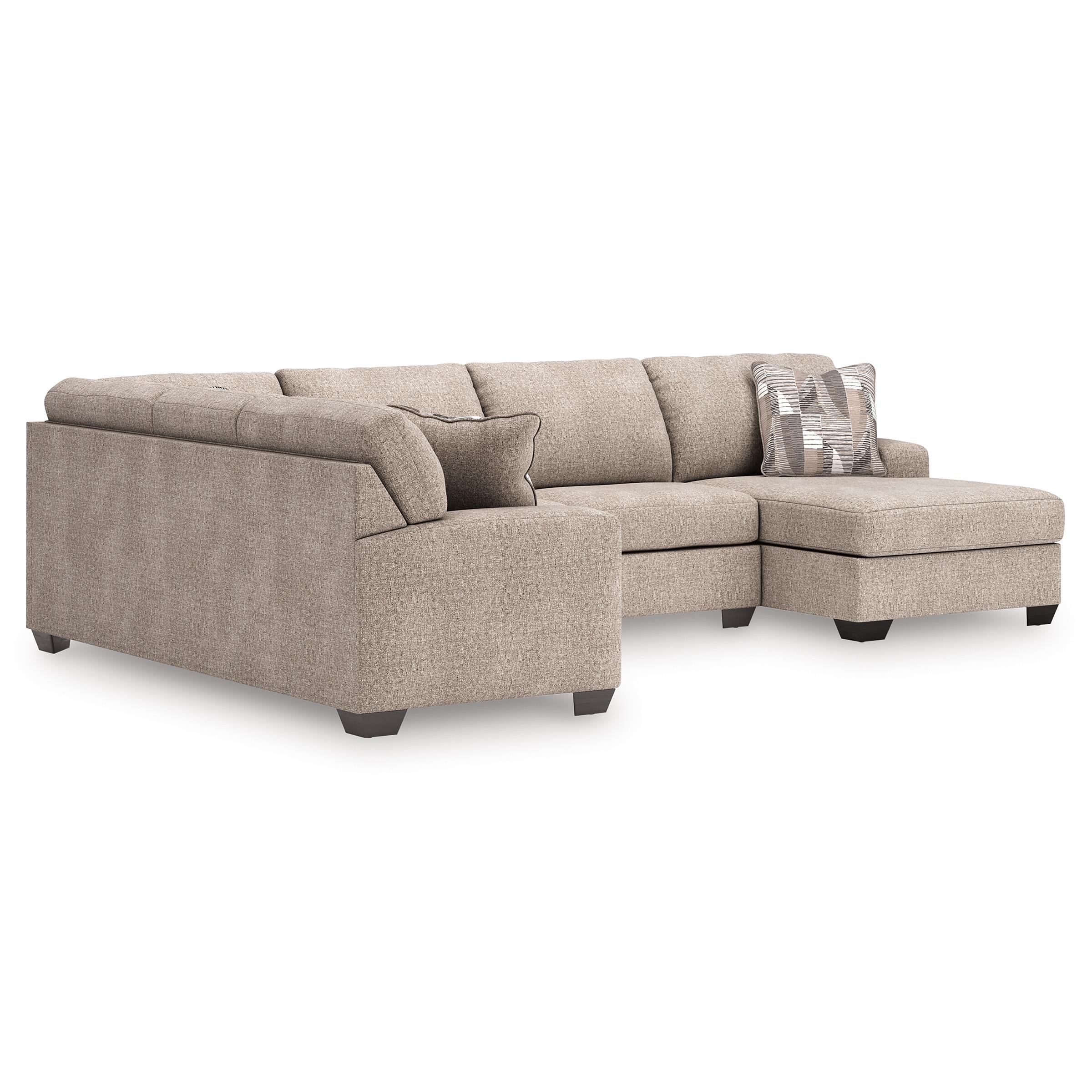 Benchcraft Newellen 48404S6 3 pc Sectional with Chaise - Image 1