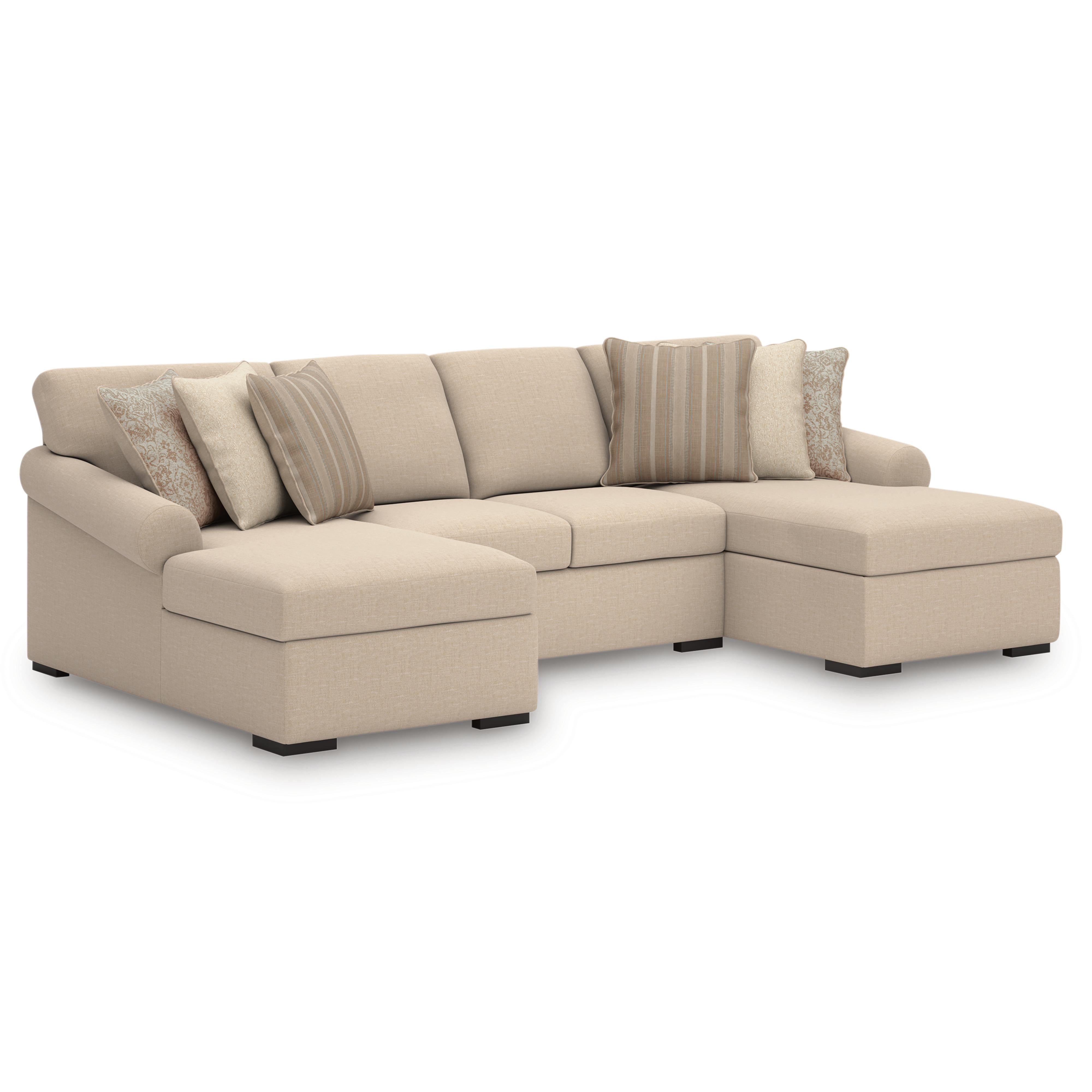 Benchcraft LadyMae 59404S5 3 pc Sectional with Chaise - Image 1