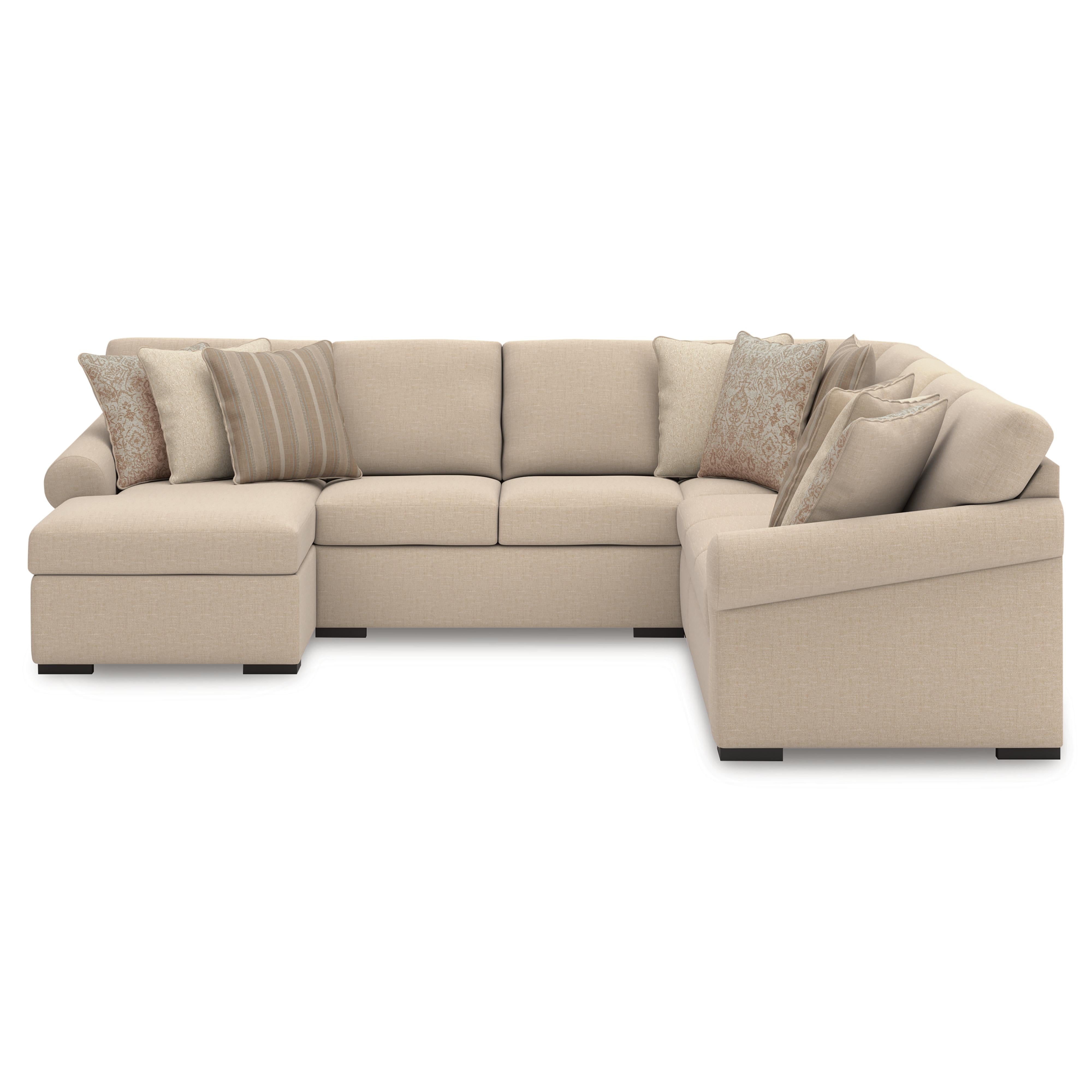 Benchcraft LadyMae 59404S8 5 pc Sectional with Chaise - Image 2