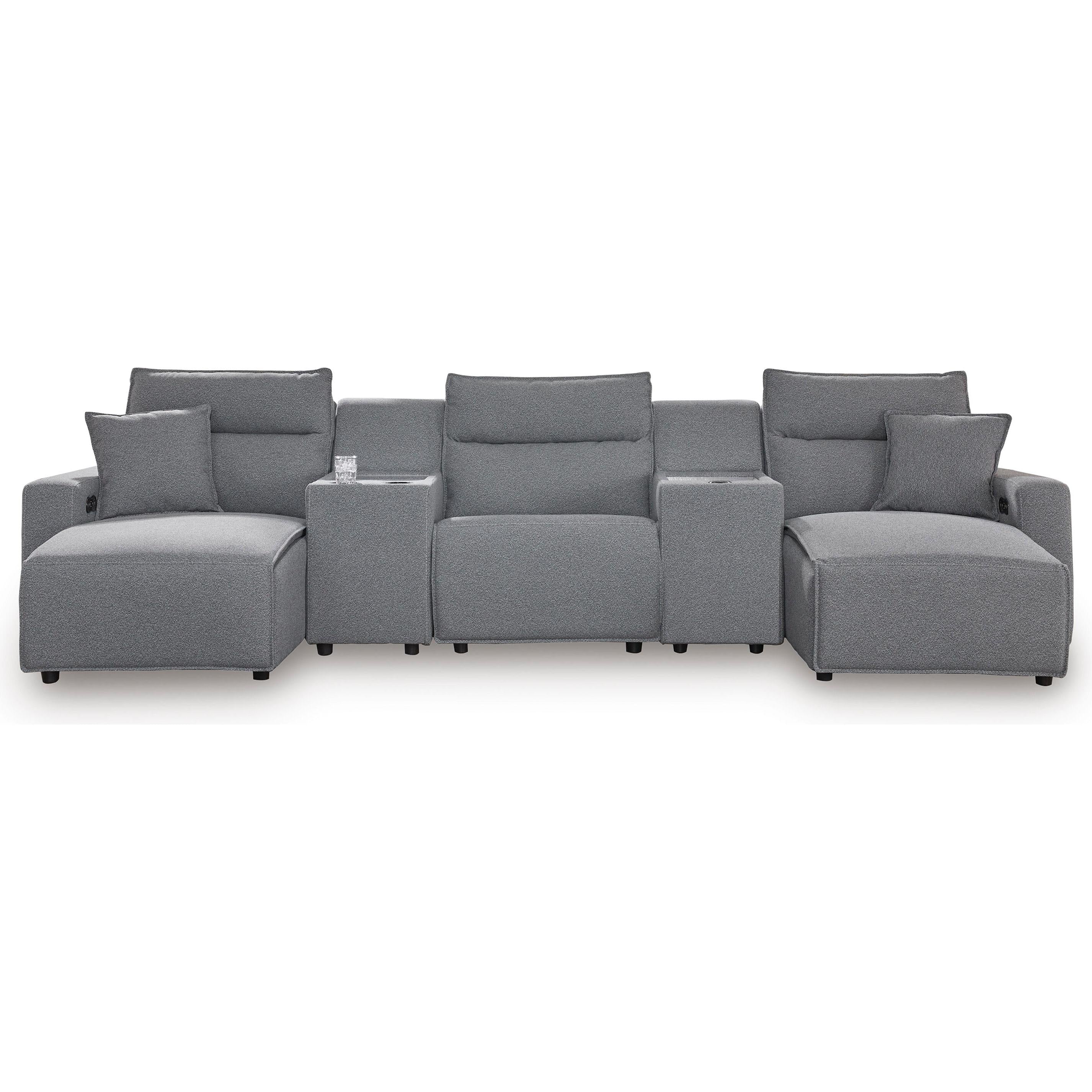 Signature Design by Ashley Modmax 65906S16 5 pc Power Reclining Sectional with Chaise - Image 1