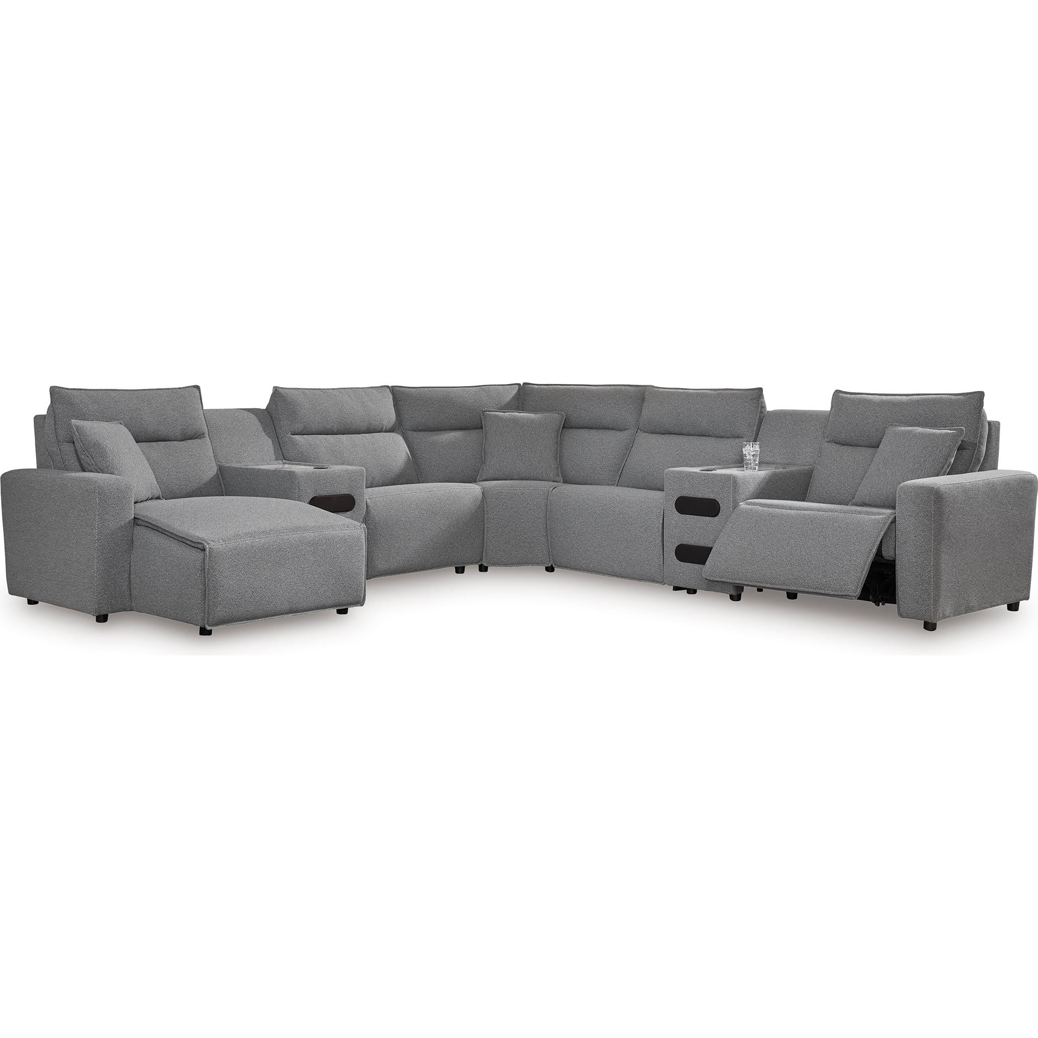 Signature Design by Ashley Modmax 65906S20 7 pc Power Reclining Sectional with Chaise - Image 1
