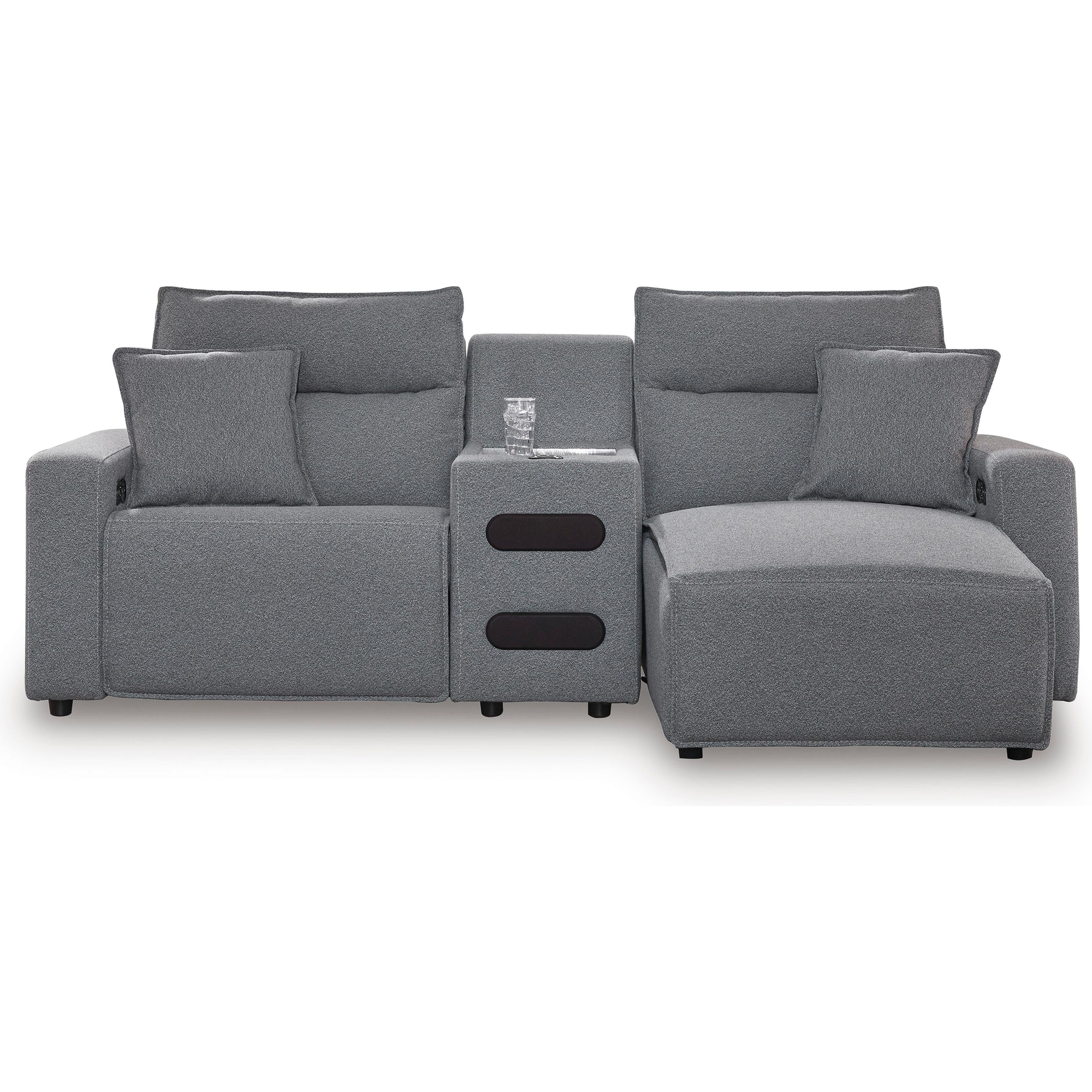 Signature Design by Ashley Modmax 65906S5 3 pc Power Reclining Sectional with Chaise - Image 1