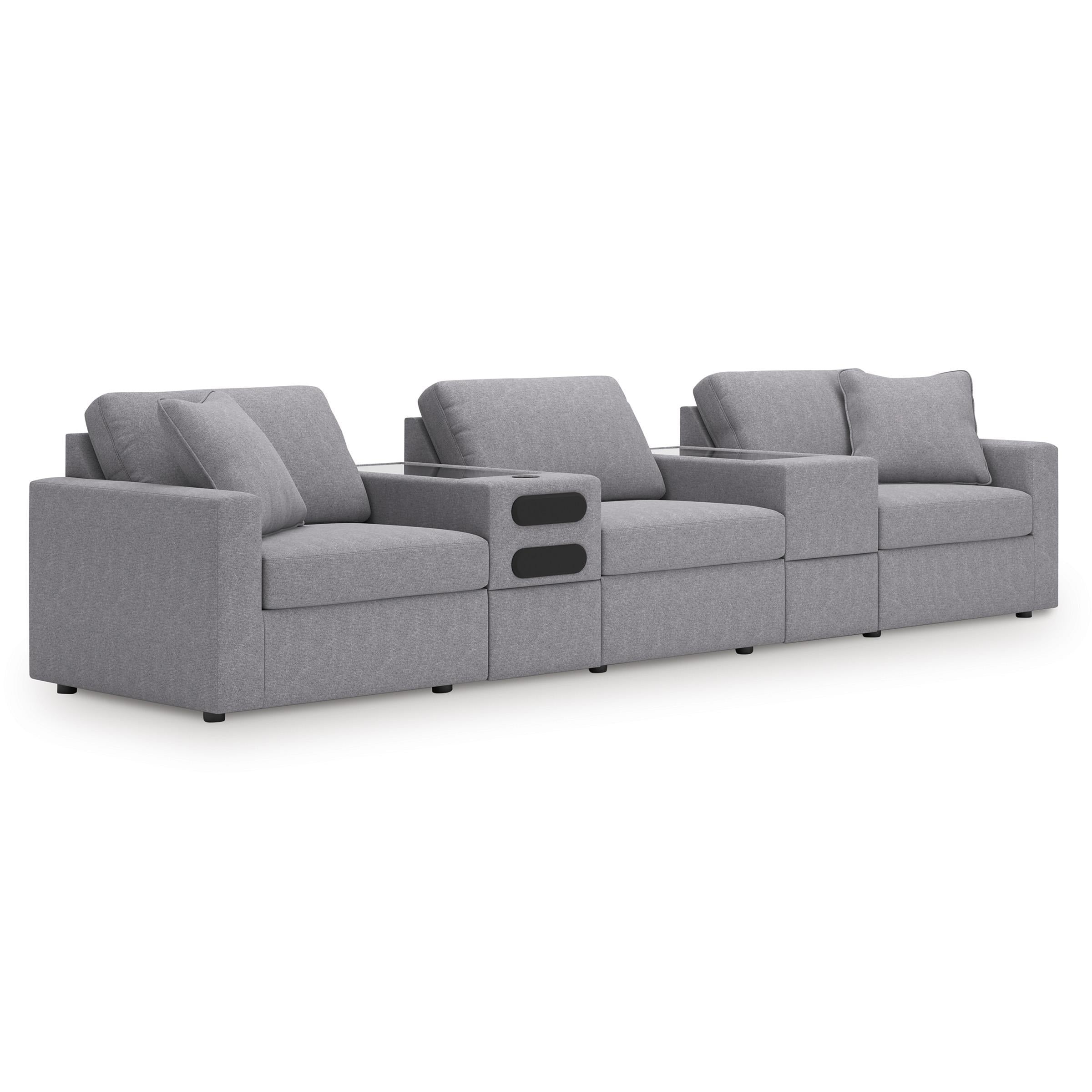 Signature Design by Ashley Modmax 92104S64 5 pc Sectional with Audio System - Image 1