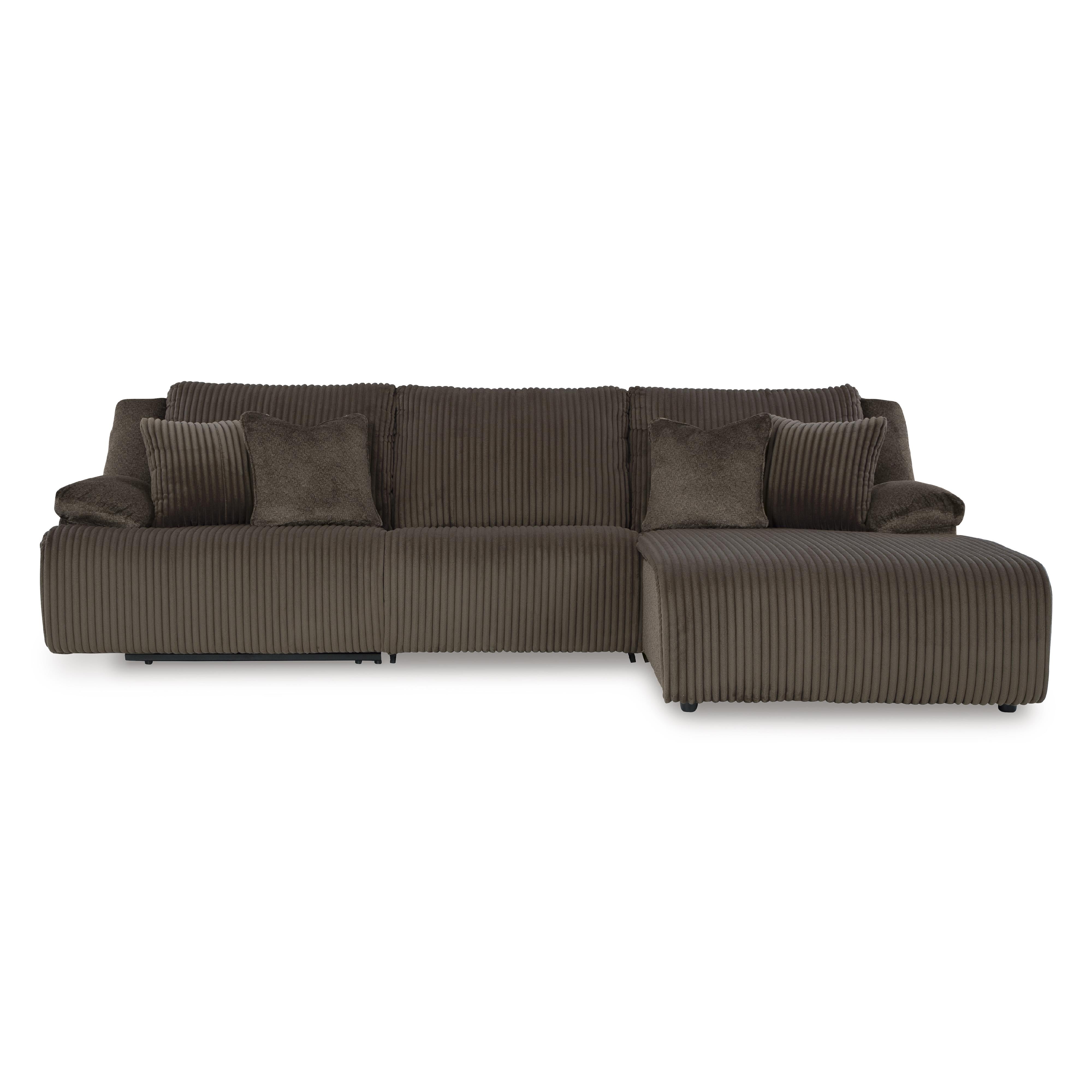 Signature Design by Ashley Top Tier 92705S6 3 pc Sectional Sofa Chaise - Image 1