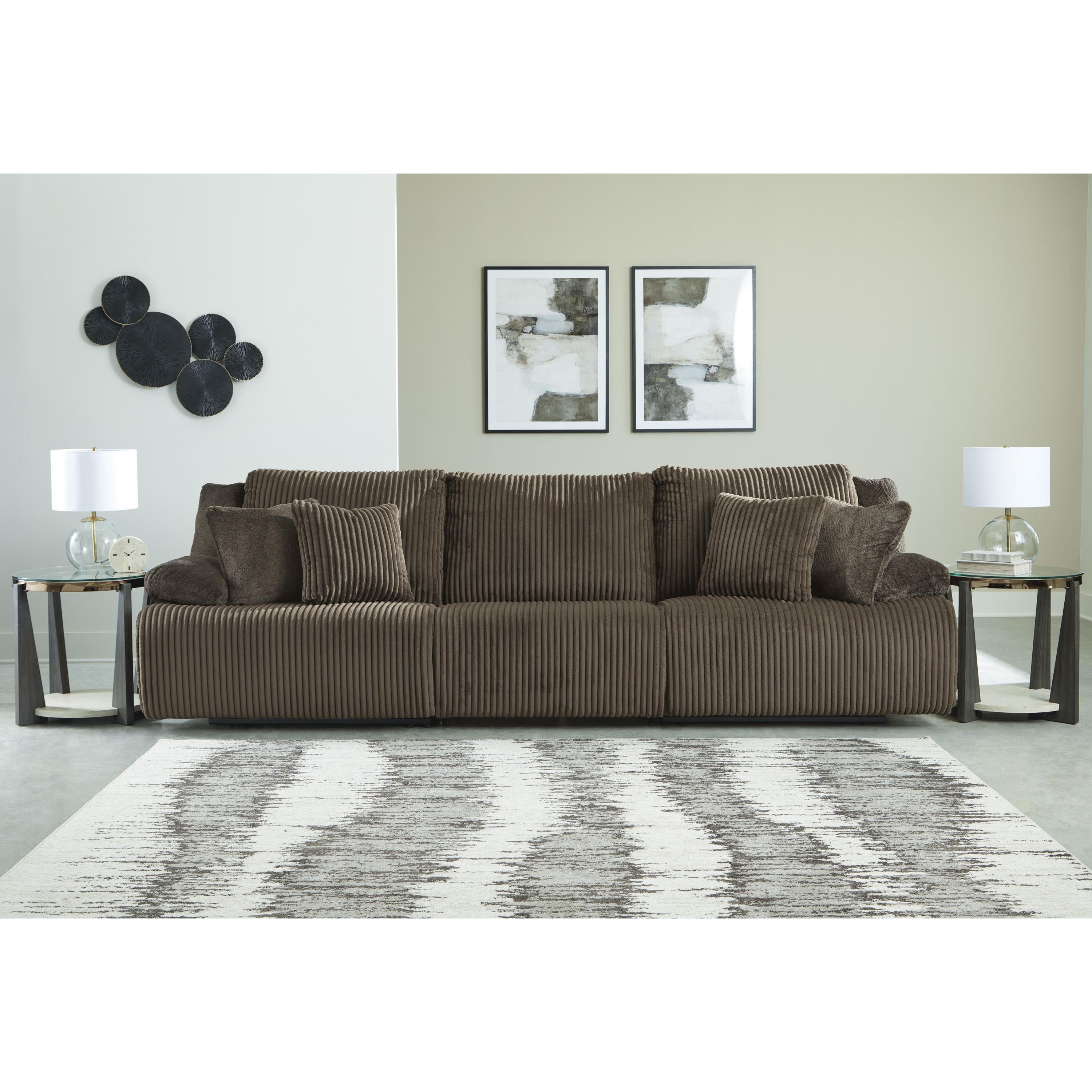 Signature Design by Ashley Top Tier 92705S8 3 pc Sectional Sofa - Image 2