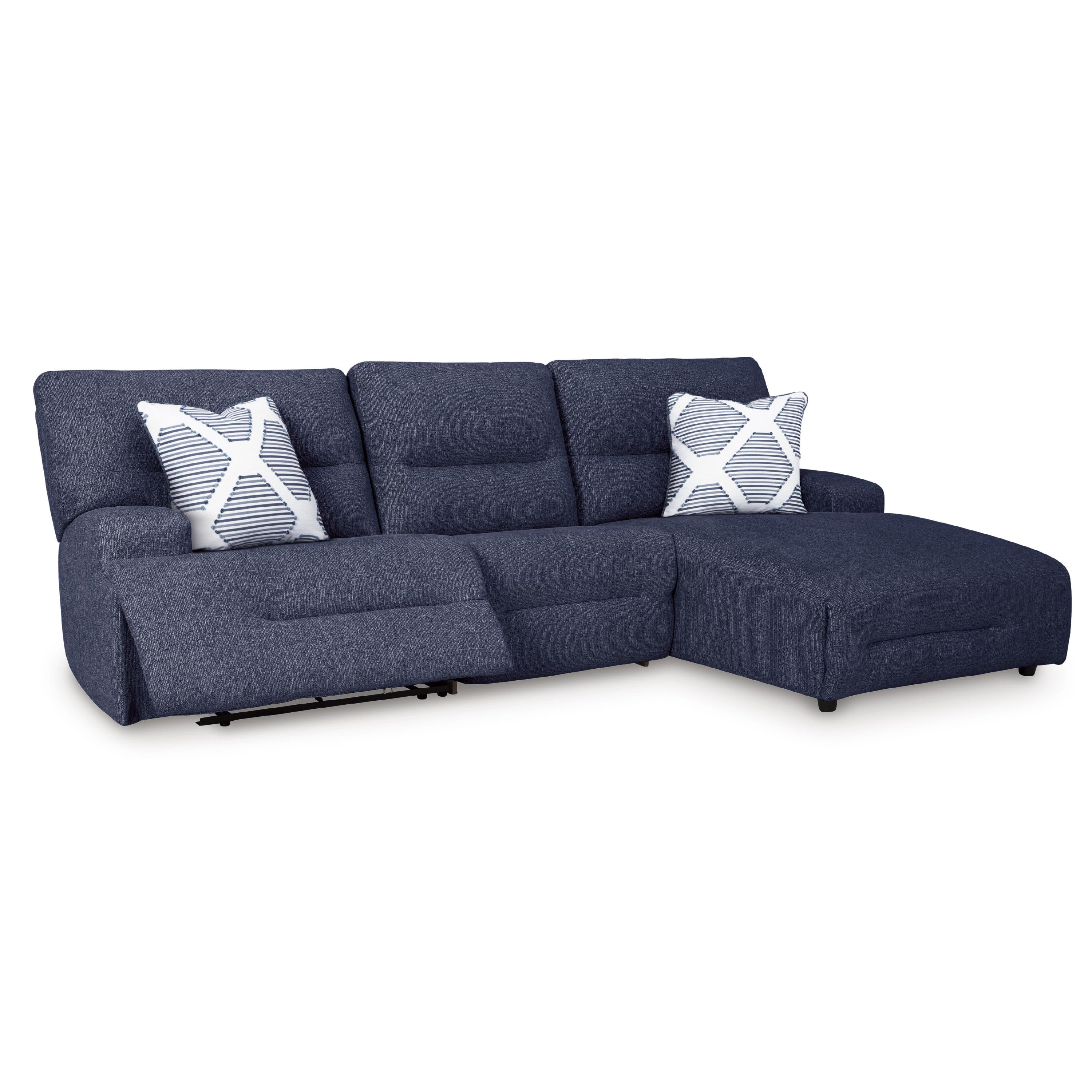Signature Design by Ashley Acklen Place 93607S6 3 pc Power Reclining Sectional - Image 2