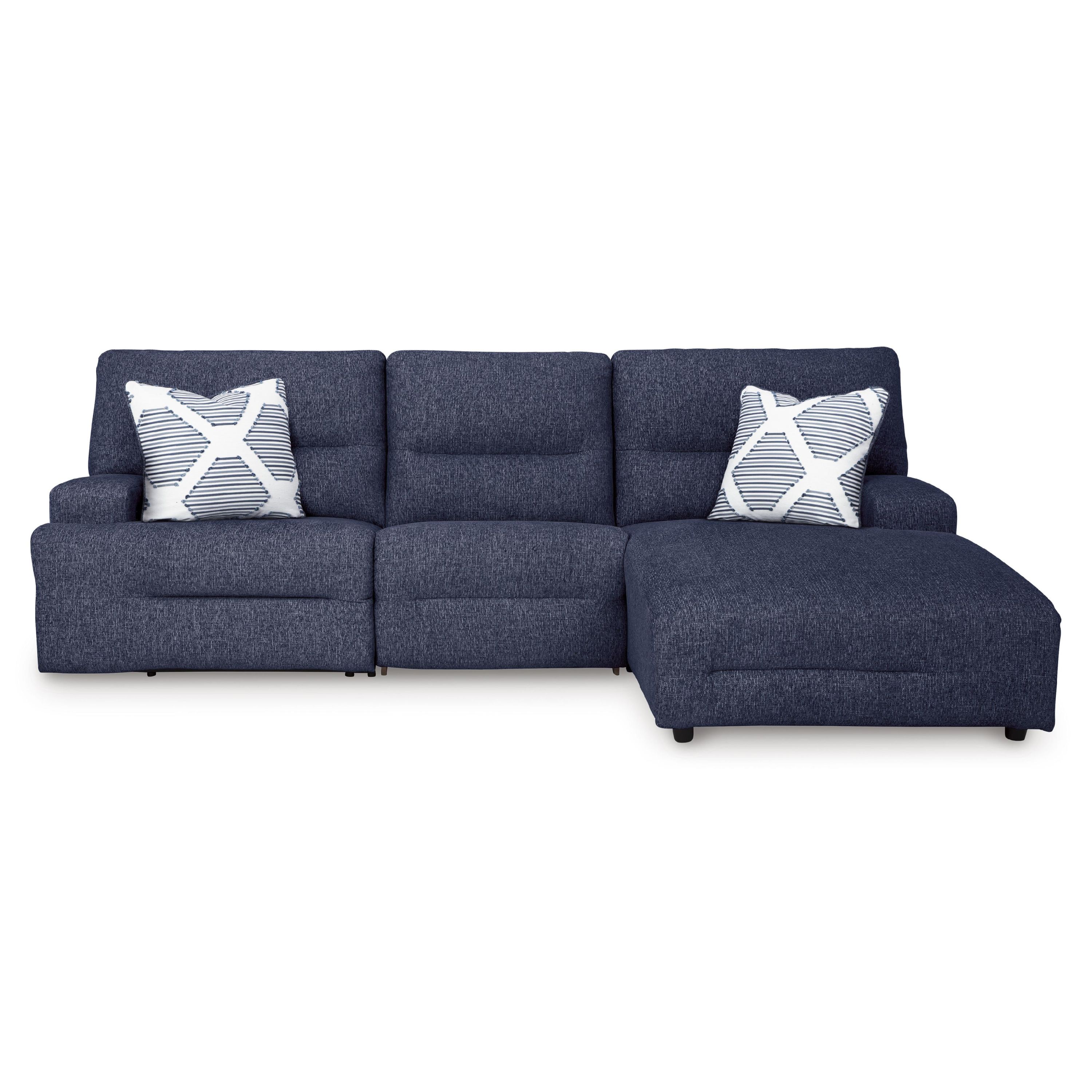 Signature Design by Ashley Acklen Place 93607S6 3 pc Power Reclining Sectional - Image 3