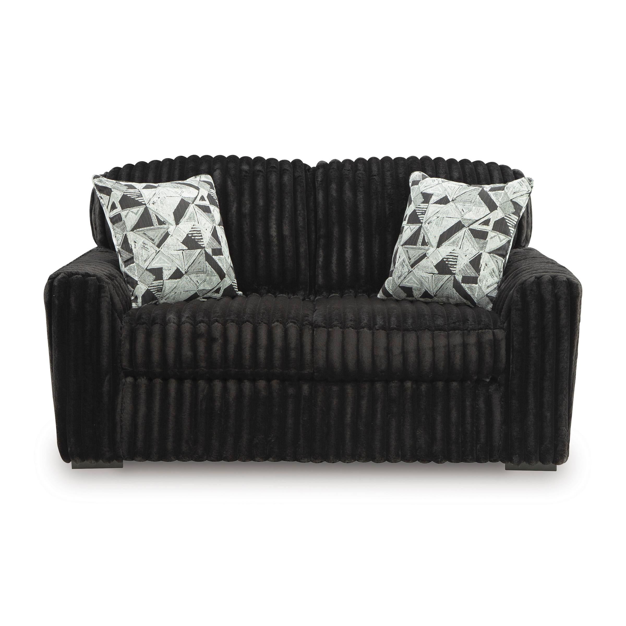Signature Design by Ashley Midnight-Madness 9810335 Loveseat - Image 2
