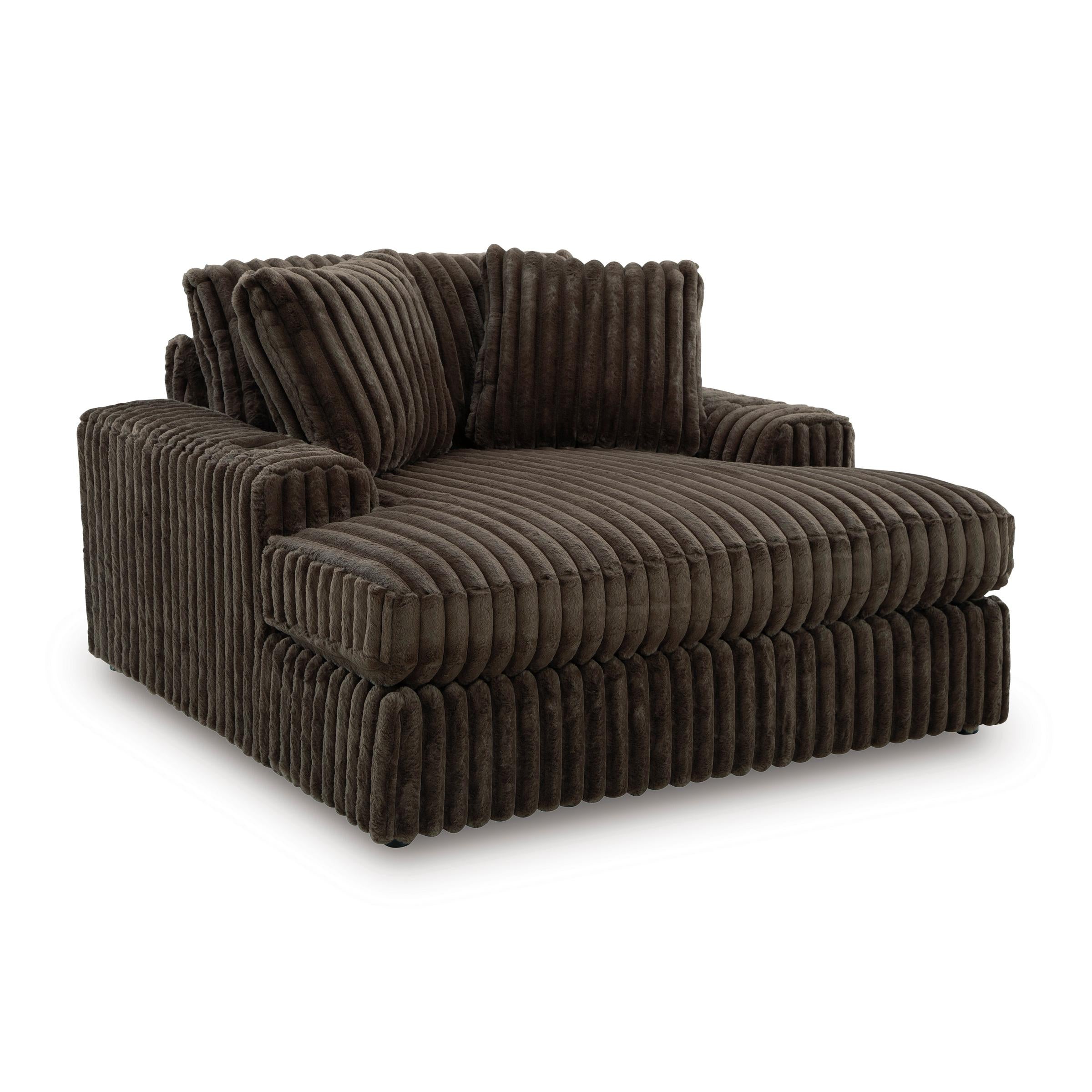 Signature Design by Ashley Midnight-Madness 9810415 Oversized Chaise - Image 1