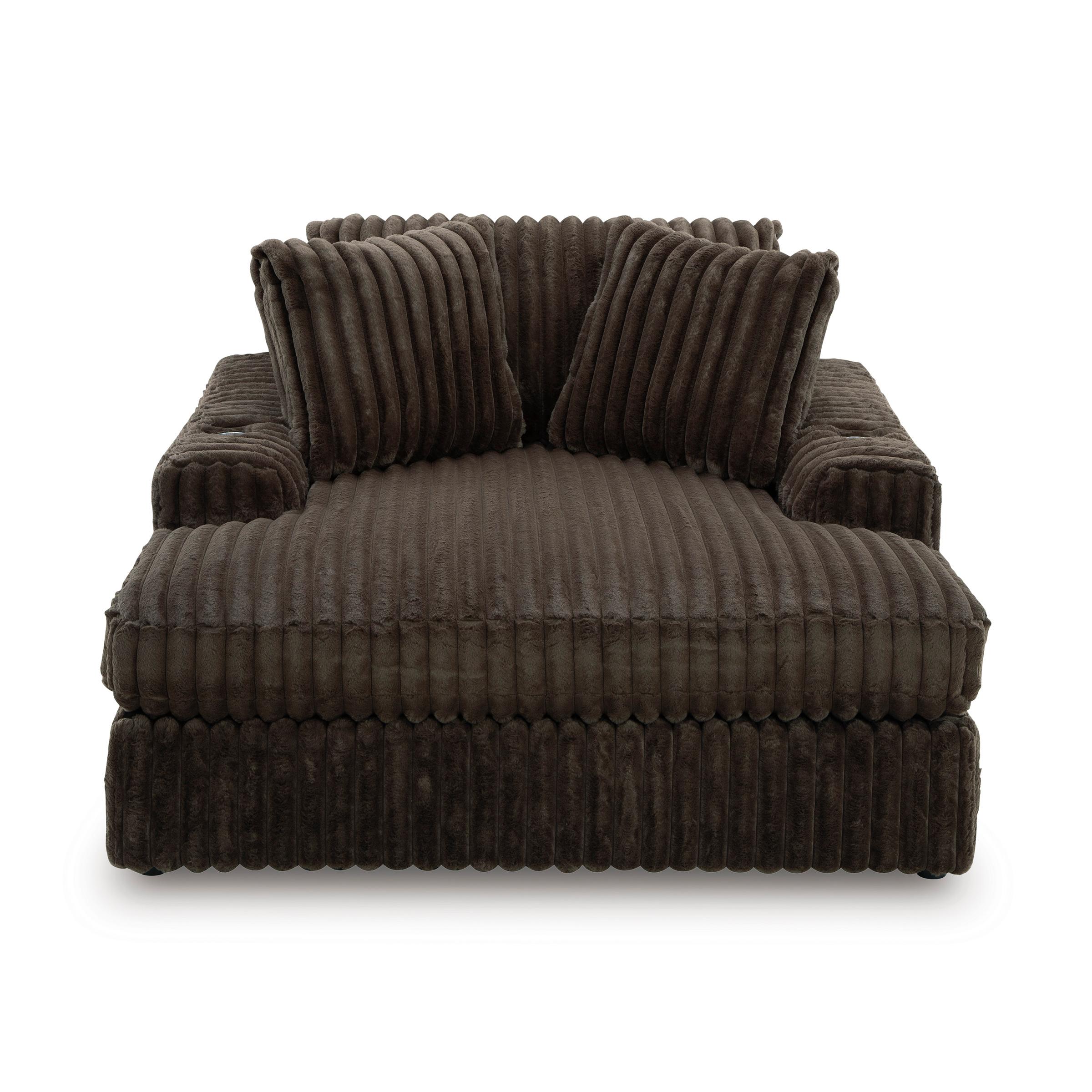 Signature Design by Ashley Midnight-Madness 9810415 Oversized Chaise - Image 2