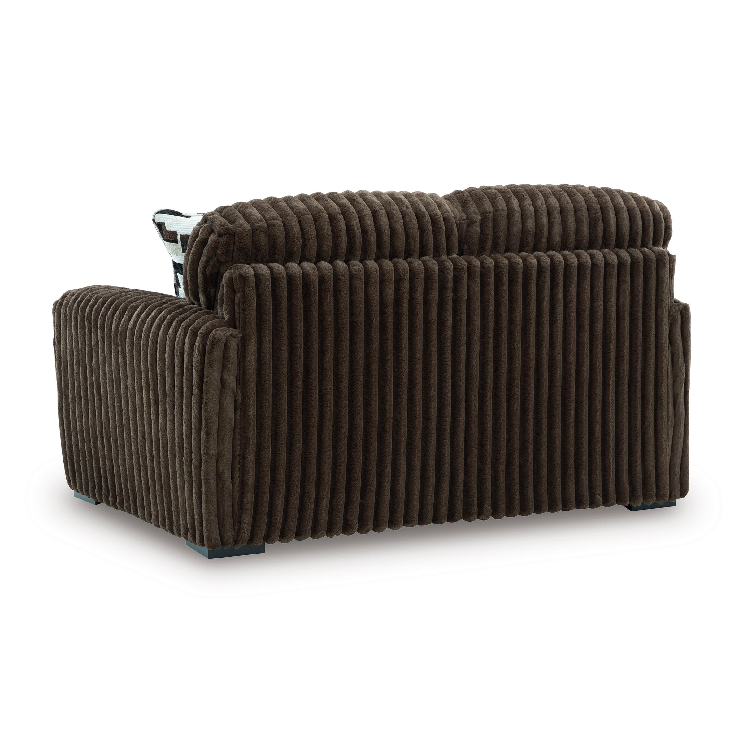 Signature Design by Ashley Midnight-Madness 9810435 Loveseat - Image 3