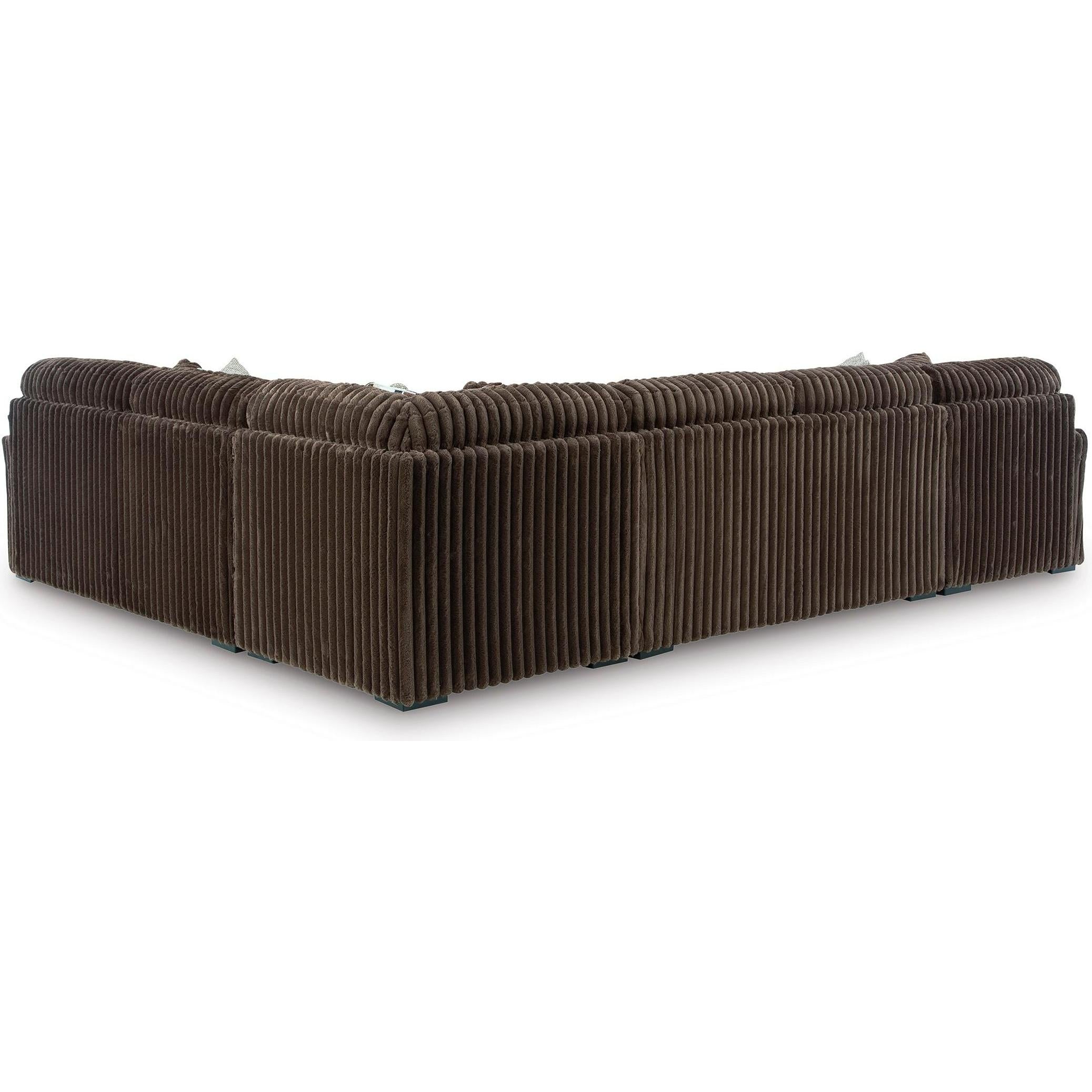 Signature Design by Ashley Midnight-Madness 98104S4 4 pc Sectional with Chaise - Image 2