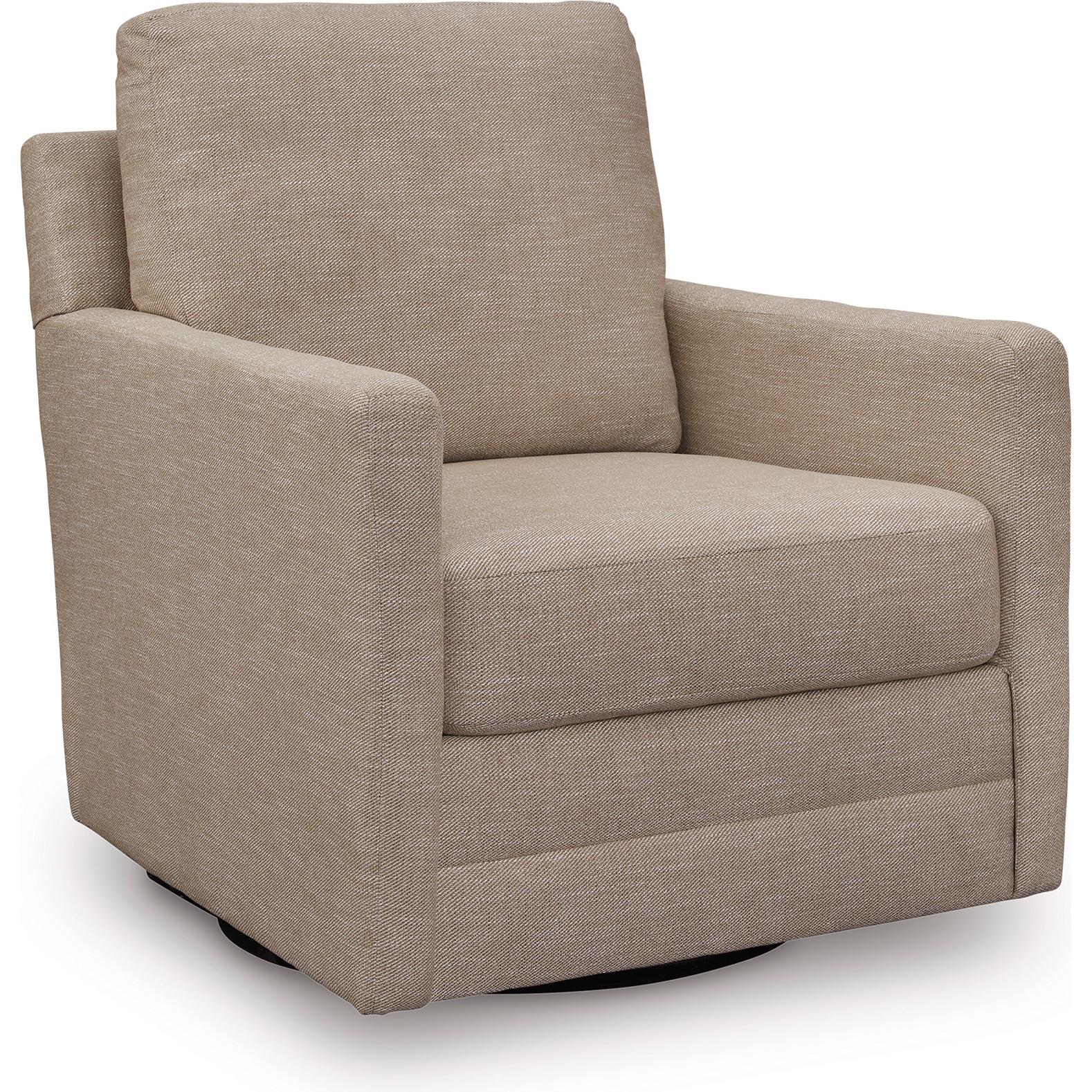 Signature Design by Ashley Freybourne Next-Gen Nuvella A3000736 Swivel Accent Chair - Image 1