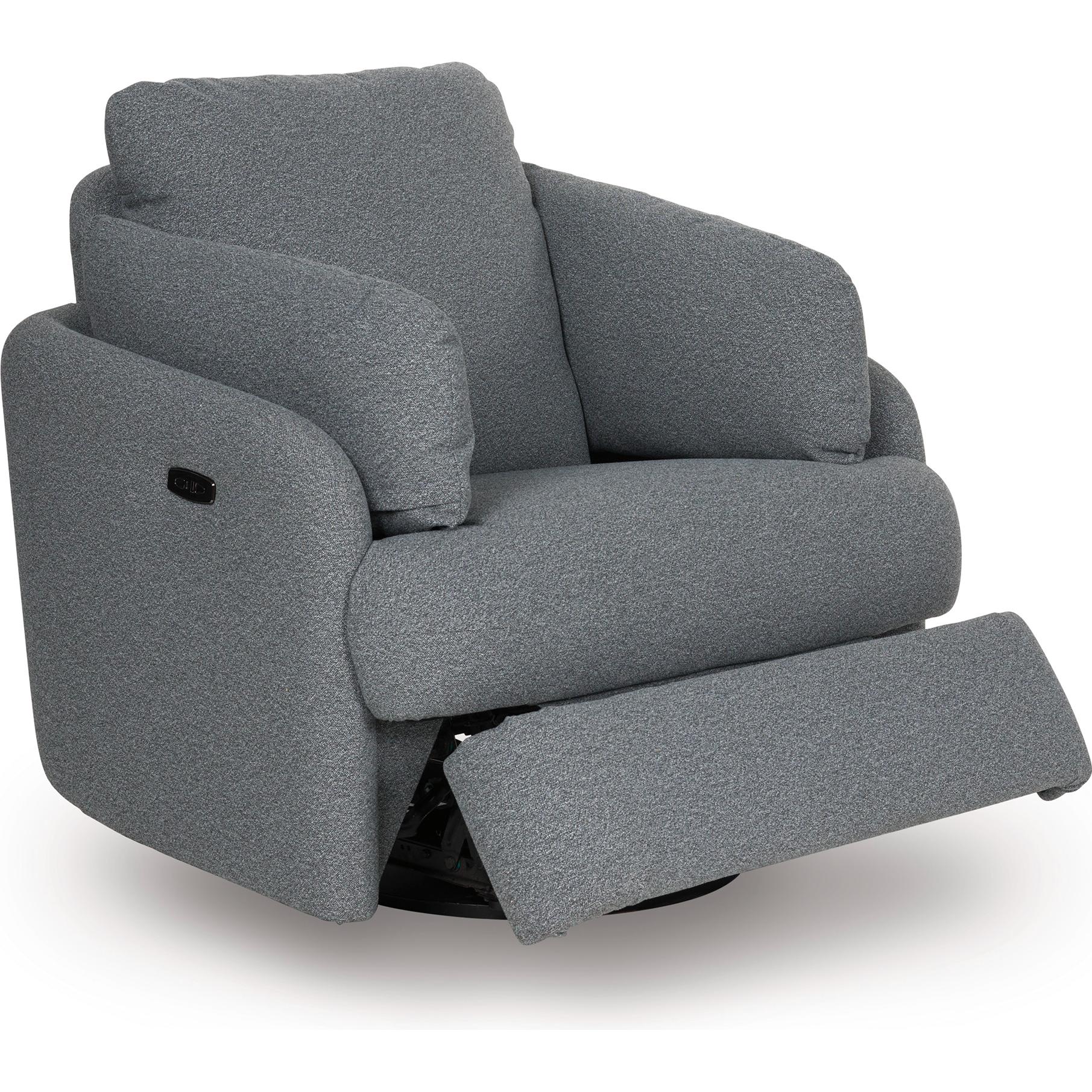 Signature Design by Ashley Alainmont Next-Gen Nuvella A3000738 Swivel Power Recliner - Image 2