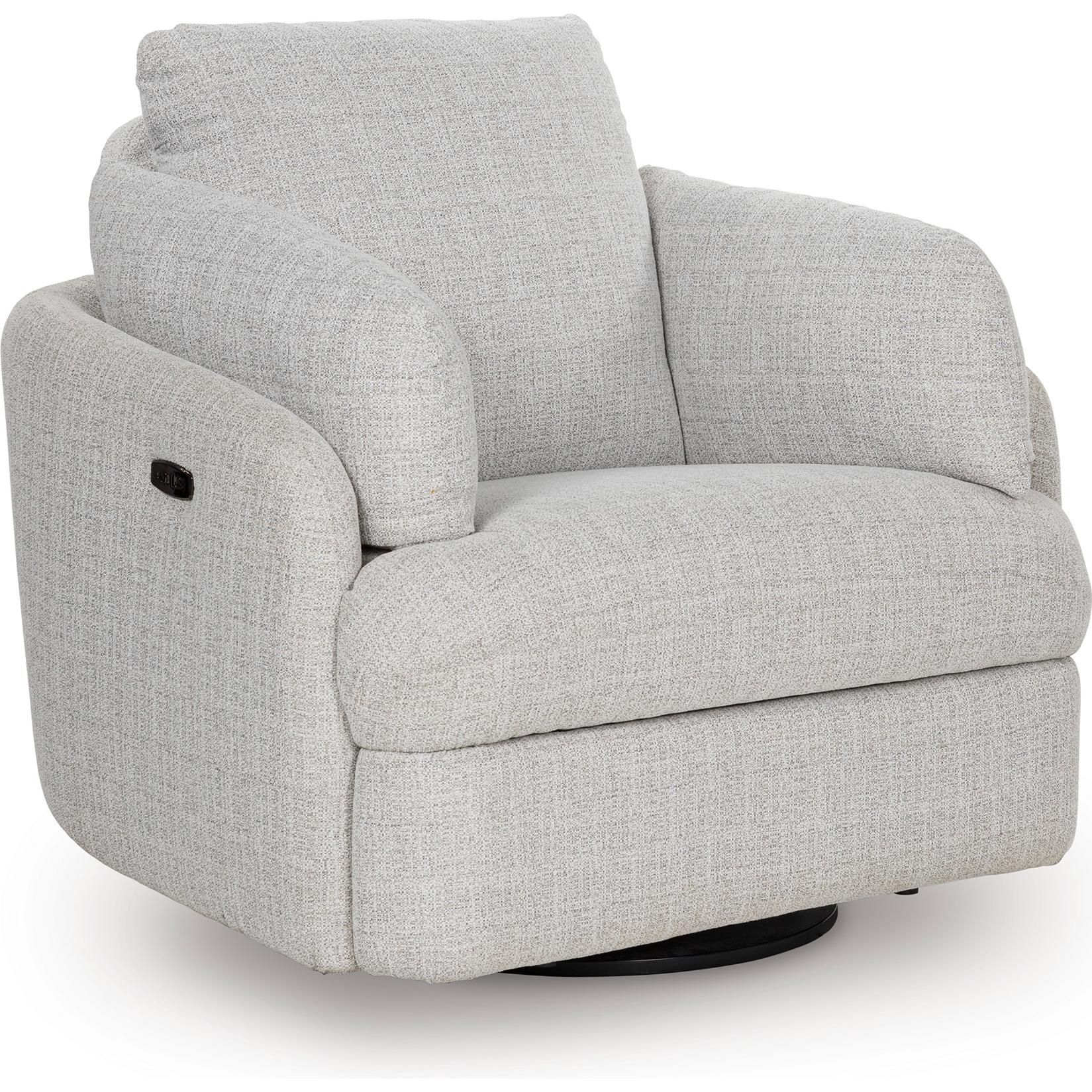 Signature Design by Ashley Alainmont Next-Gen Nuvella A3000739 Swivel Power Recliner - Image 1