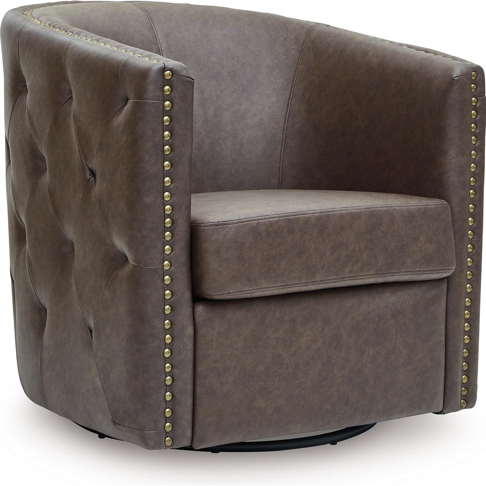Signature Design by Ashley Brentlow A3000741 Swivel Accent Chair - Image 1