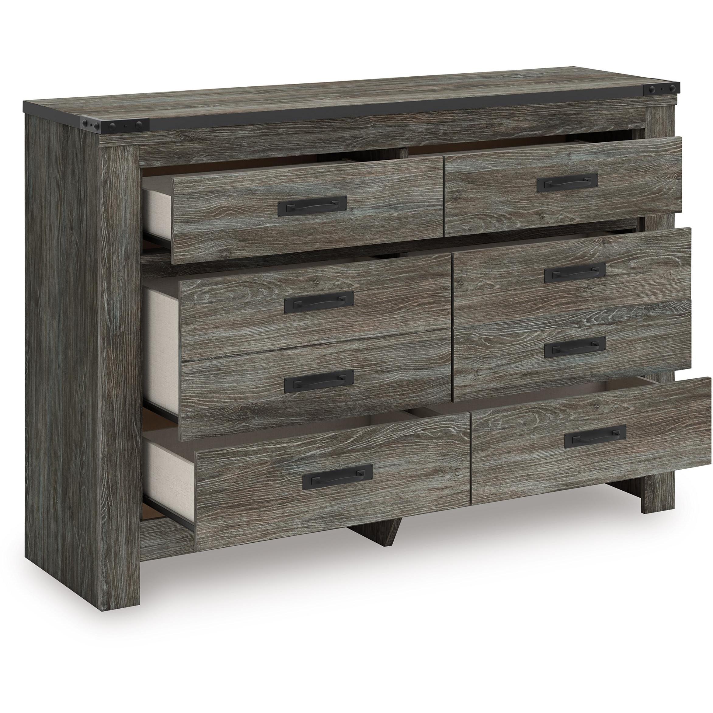 Signature Design by Ashley Frandern B4480-21 Six Drawer Dresser - Image 2