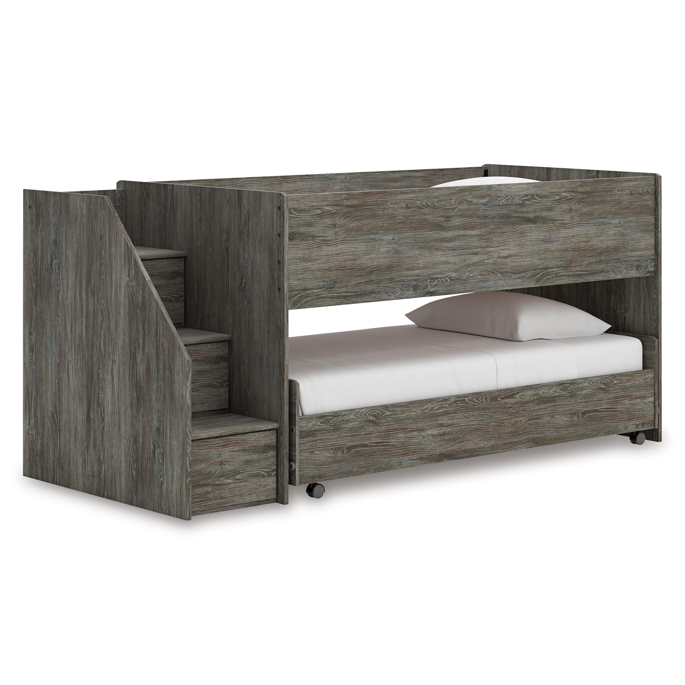 Signature Design by Ashley Frandern B4480B13 Twin over Twin Loft Bed - Image 1