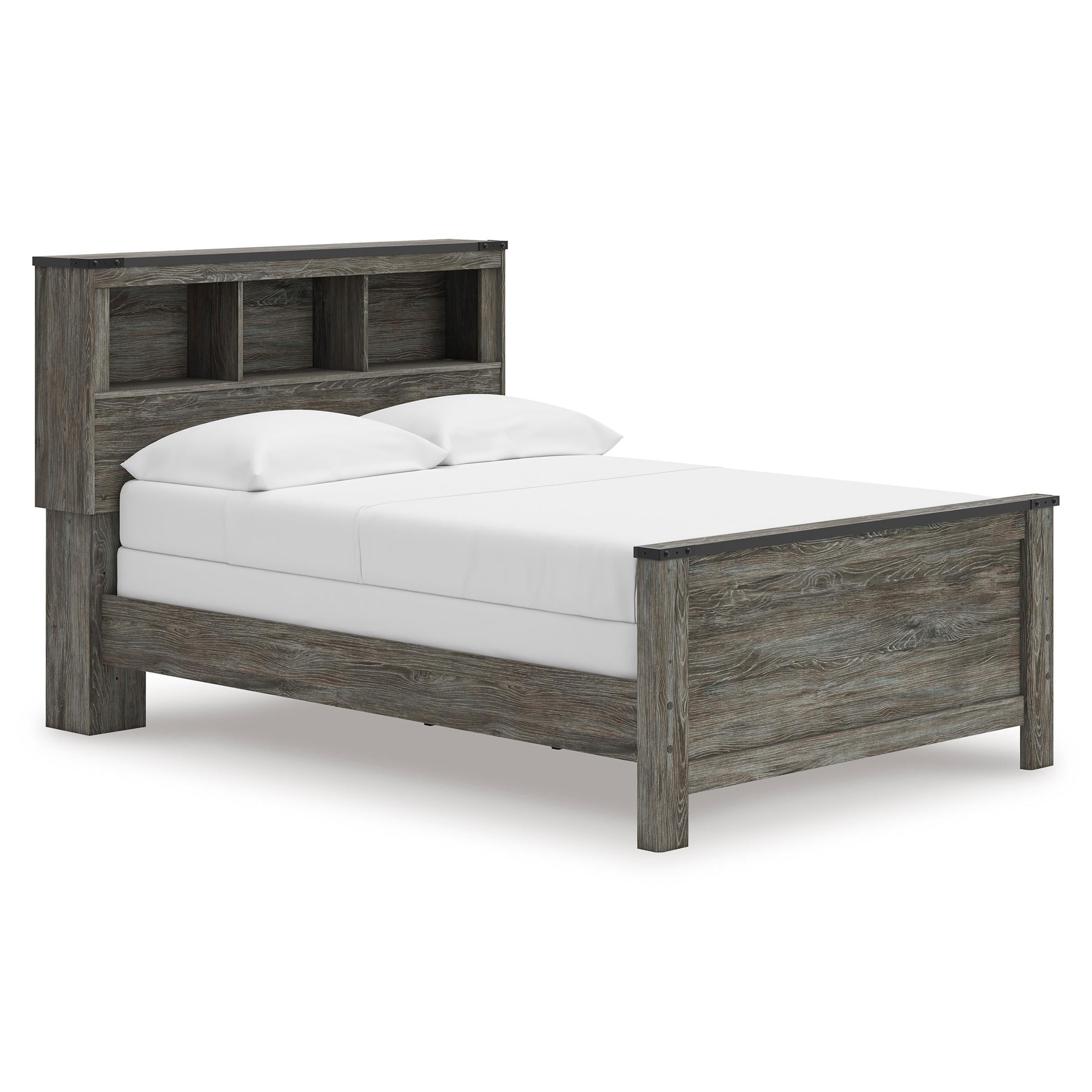 Signature Design by Ashley Frandern B4480B3 Full Bookcase Panel Bed - Image 1