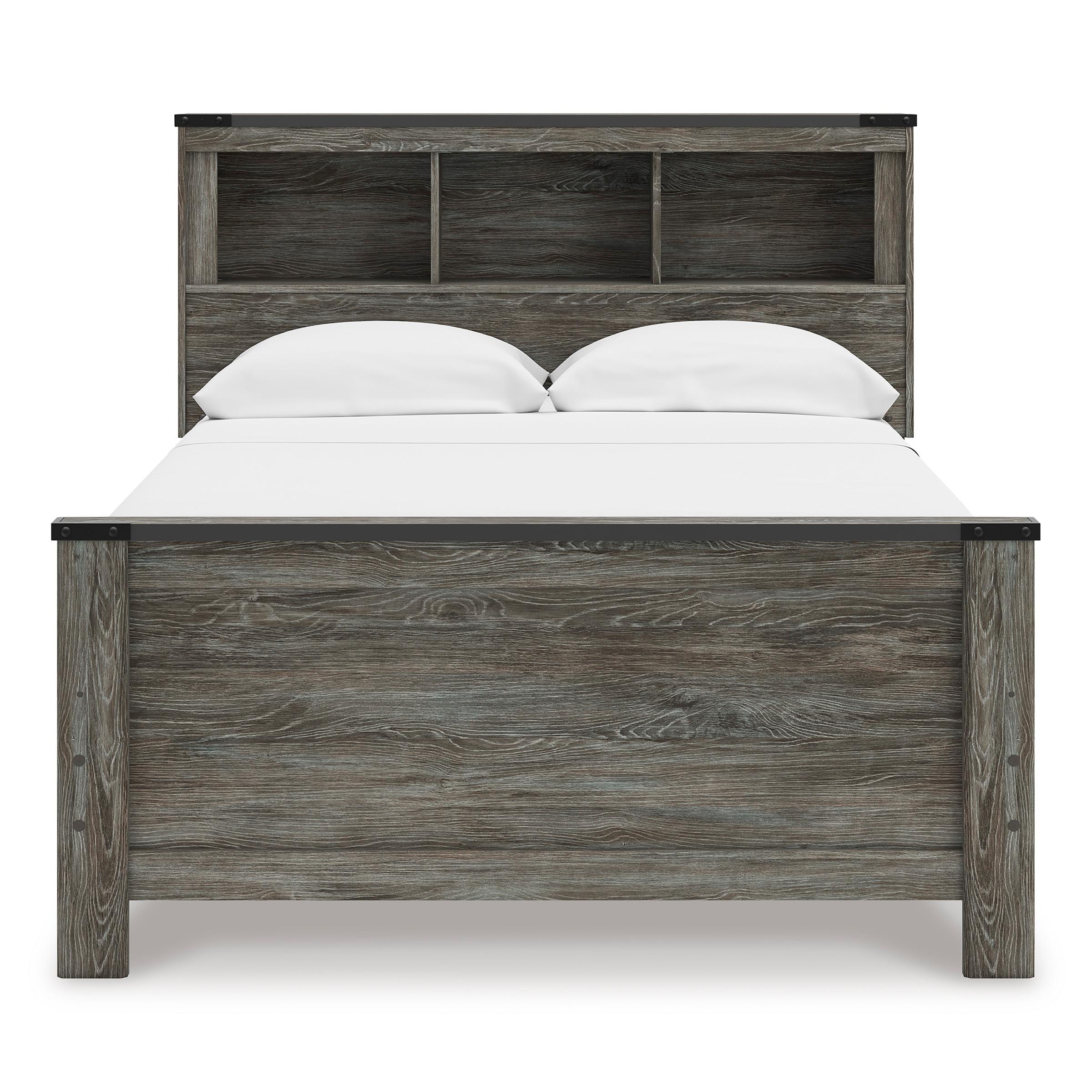 Signature Design by Ashley Frandern B4480B3 Full Bookcase Panel Bed - Image 2