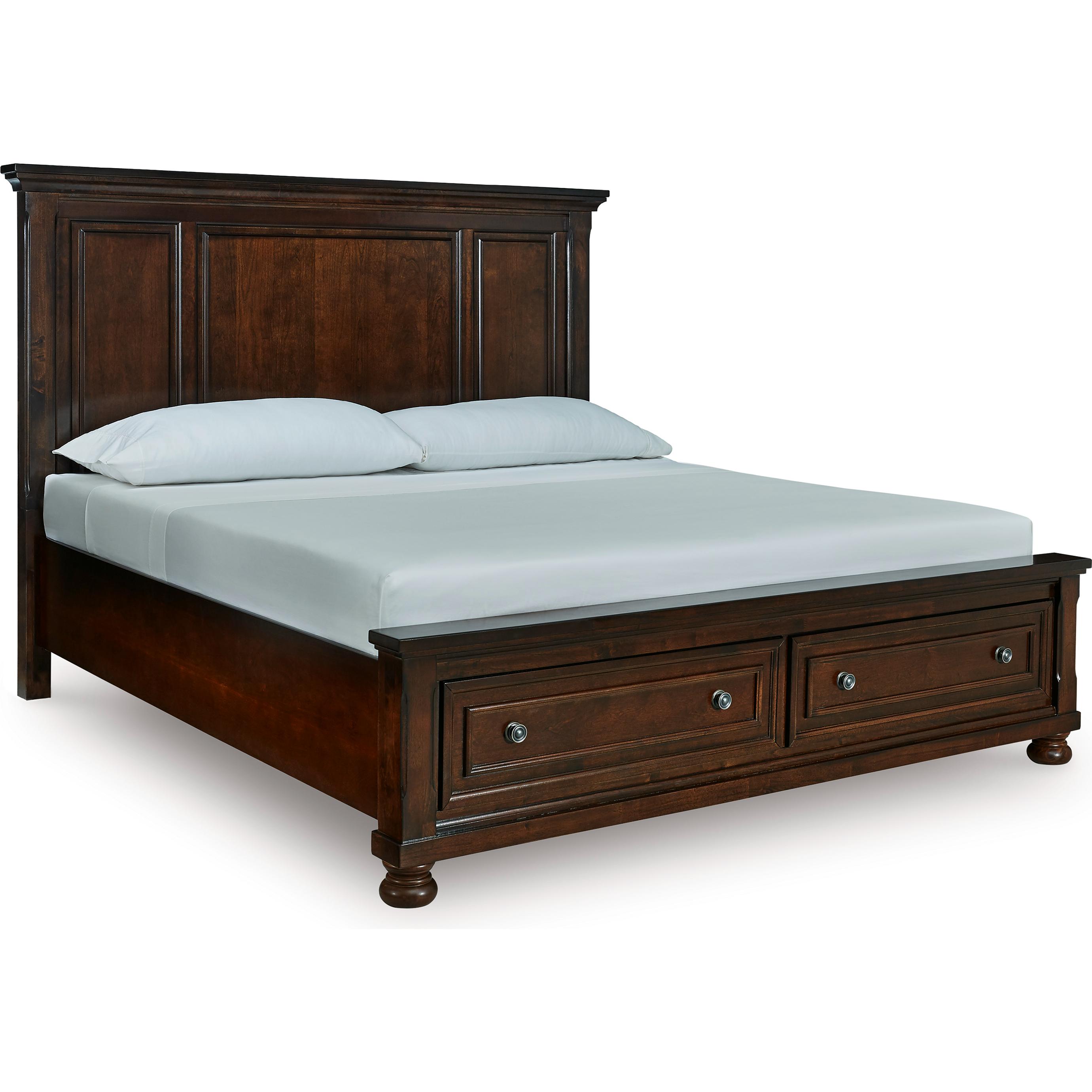 Millennium Porter B697B44 King Panel Storage Bed - Image 1