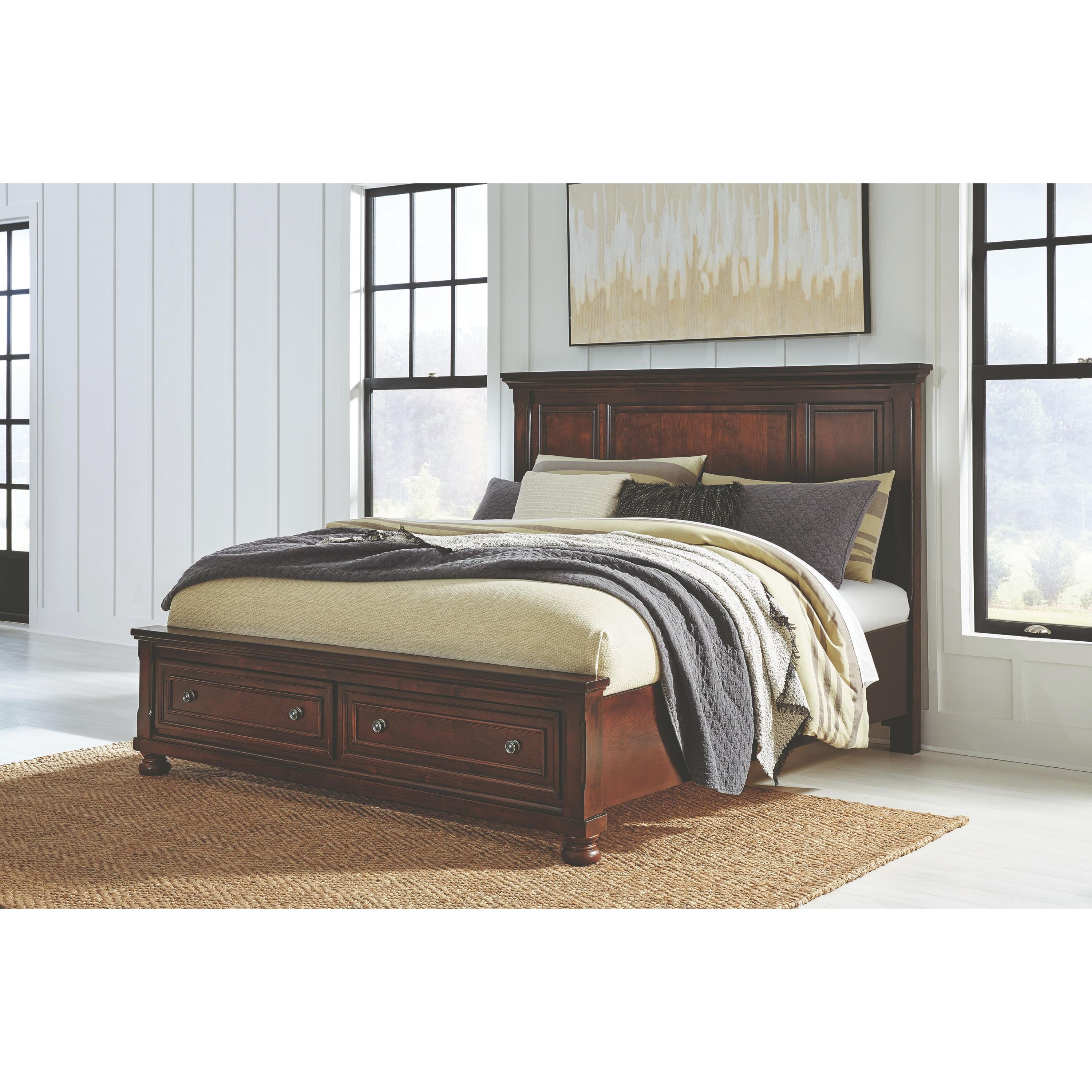 Millennium Porter B697B44 King Panel Storage Bed - Image 2