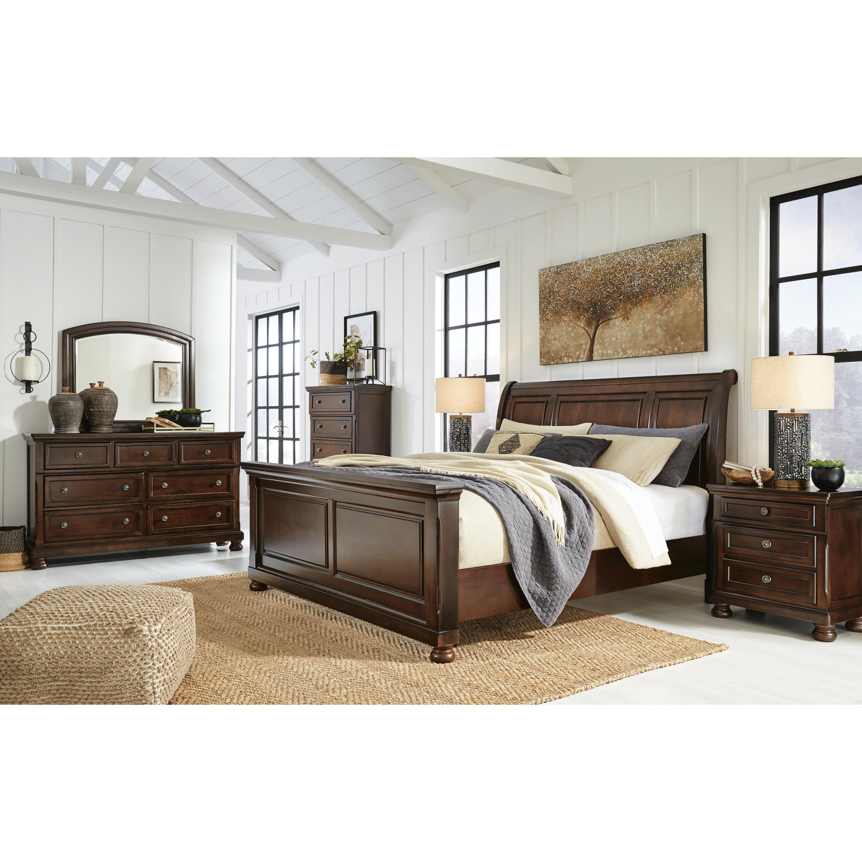 Millennium Porter B697B49 King Sleigh Bed - Image 3