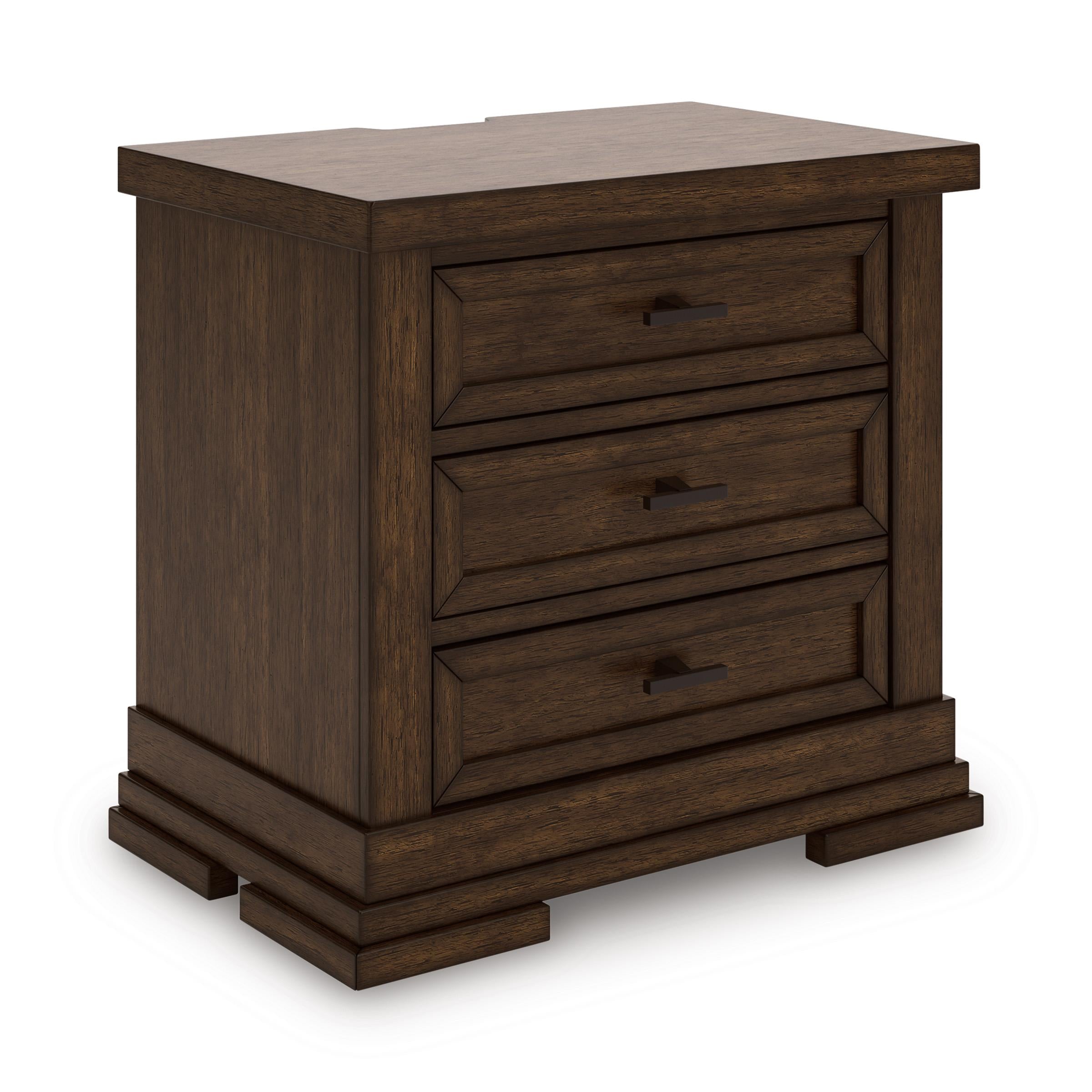 Signature Design by Ashley Taffenbrook B849-93 Three Drawer Night Stand - Image 1