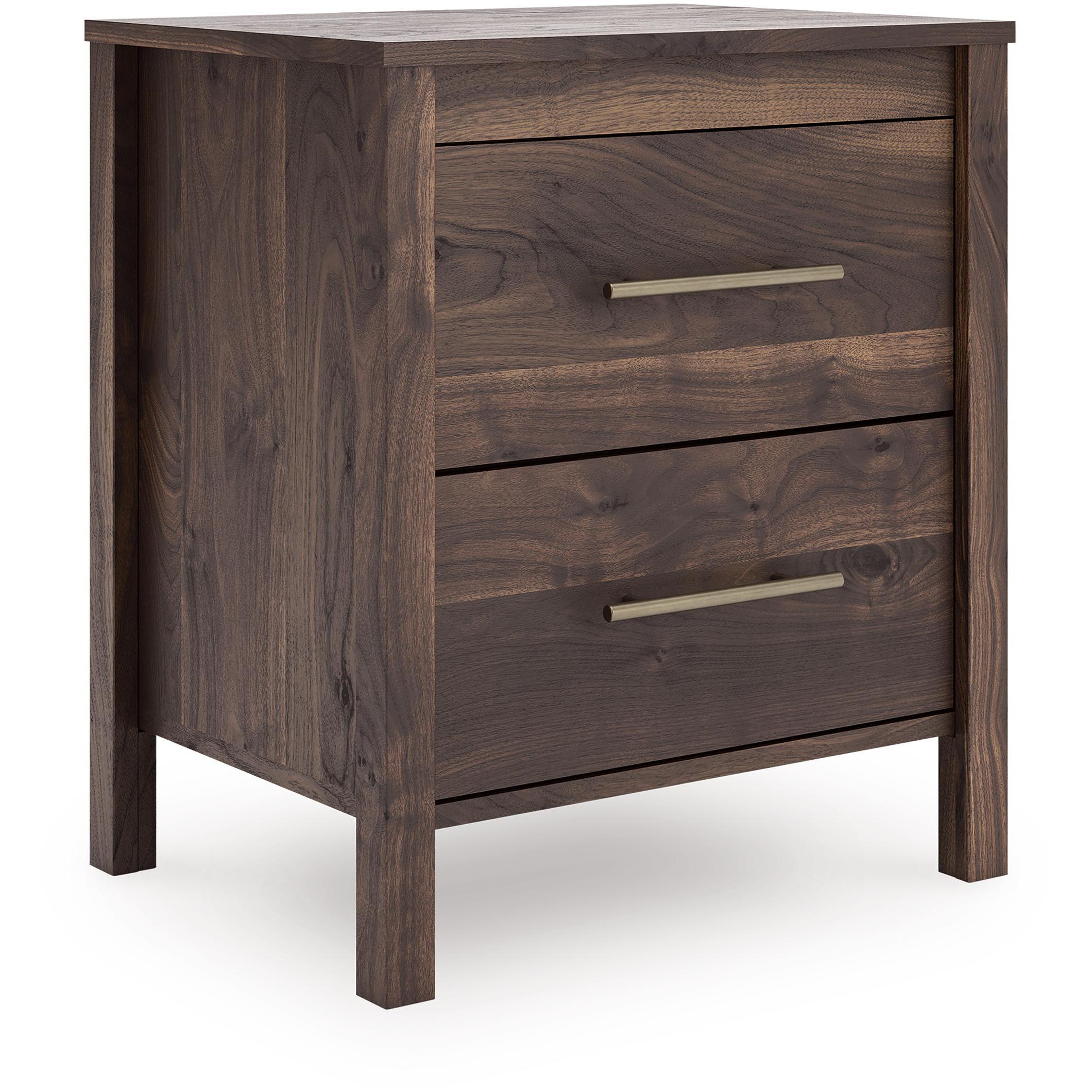Signature Design by Ashley Calverson EB3660-292 Two Drawer Night Stand - Image 1