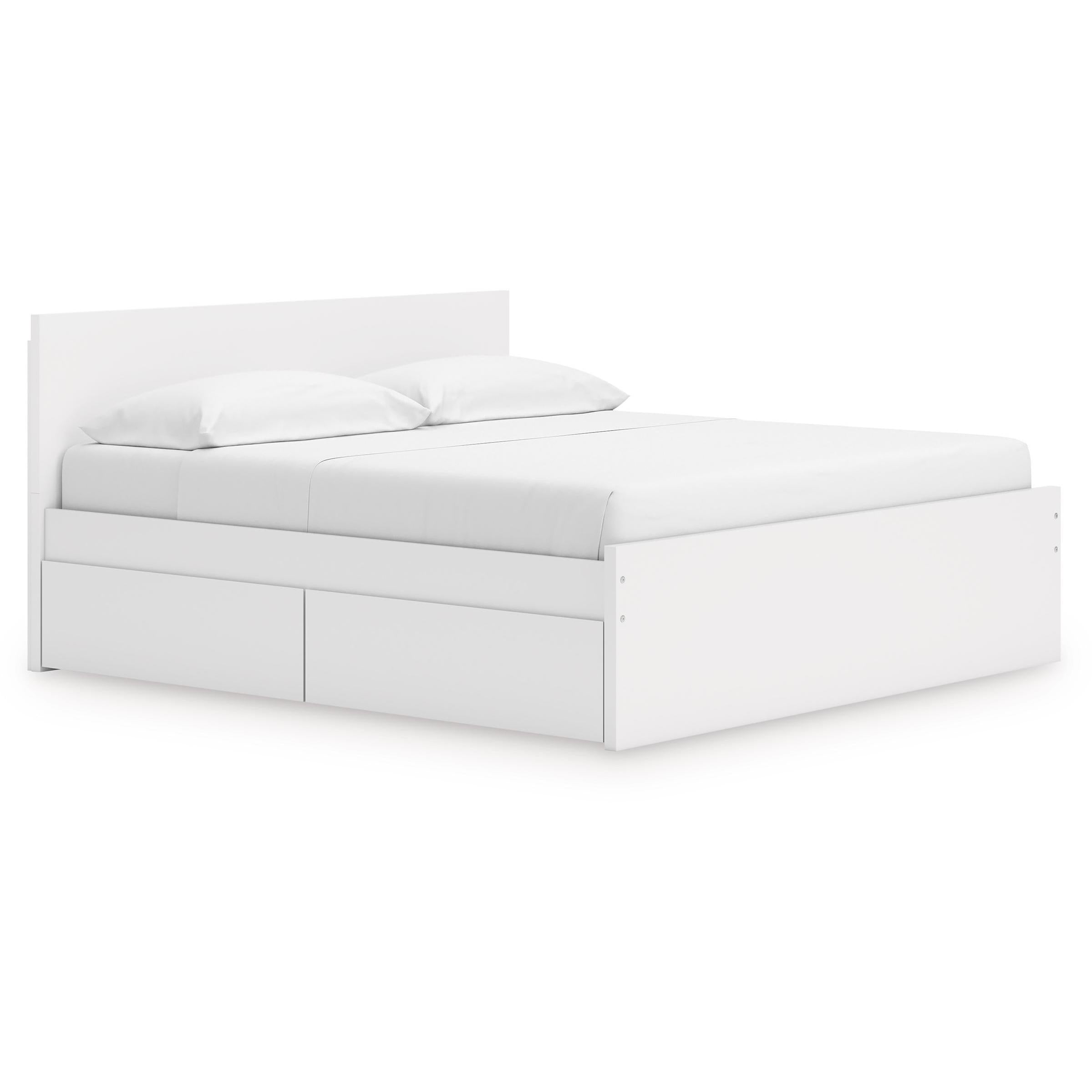 Signature Design by Ashley Onita EB9630B20 King Panel Platform Bed with Storage - Image 1