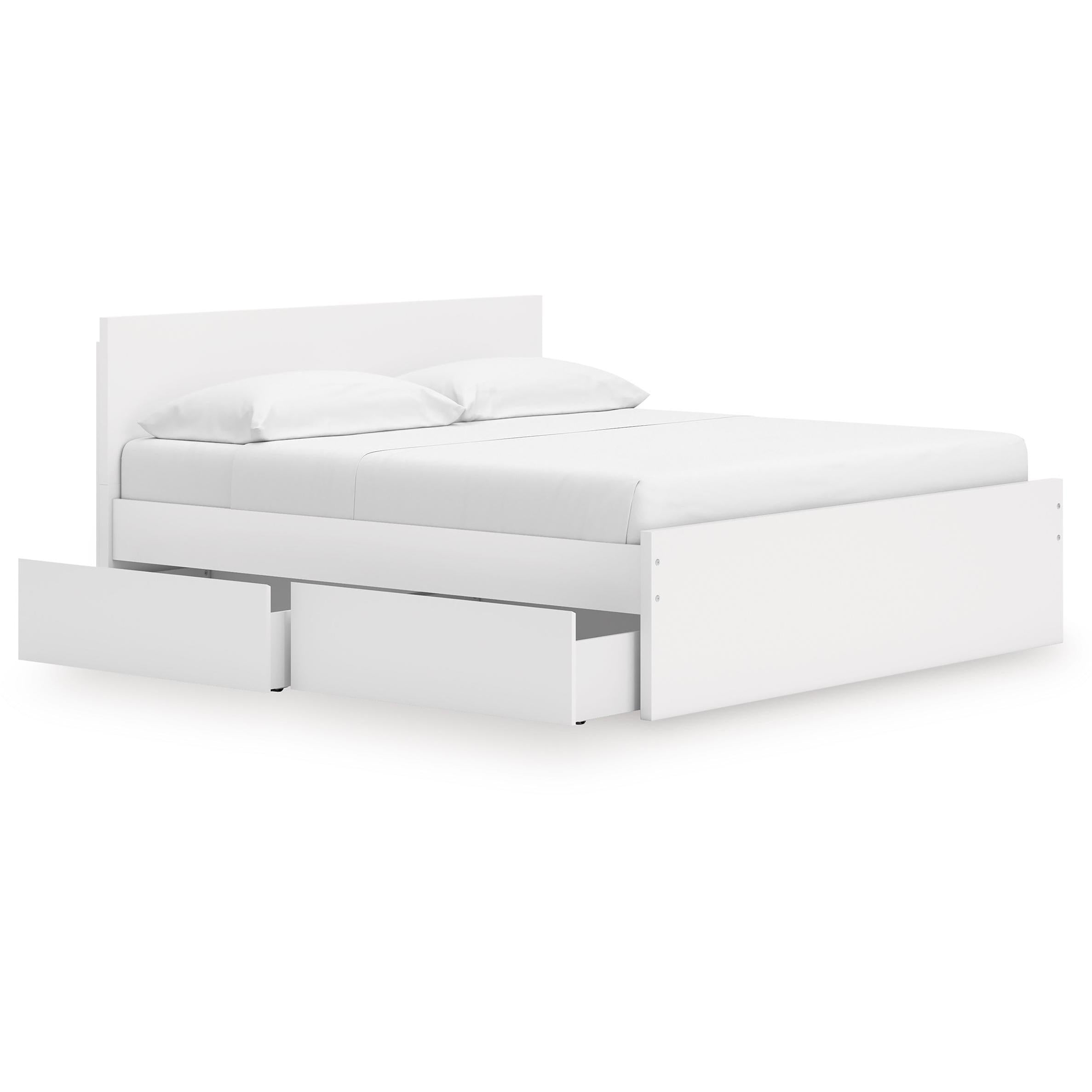 Signature Design by Ashley Onita EB9630B20 King Panel Platform Bed with Storage - Image 2