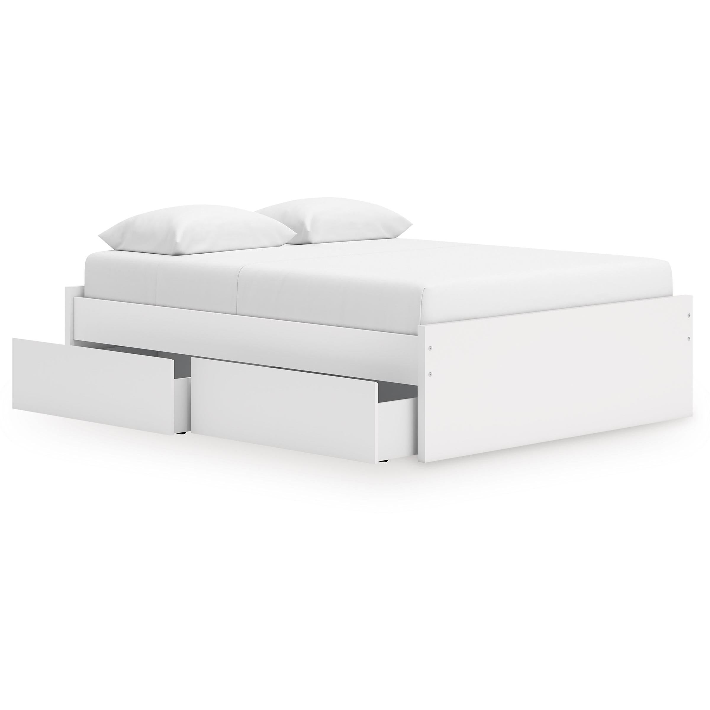 Signature Design by Ashley Onita EB9630B22 Queen Platform Bed with 1 Side Storage - Image 2