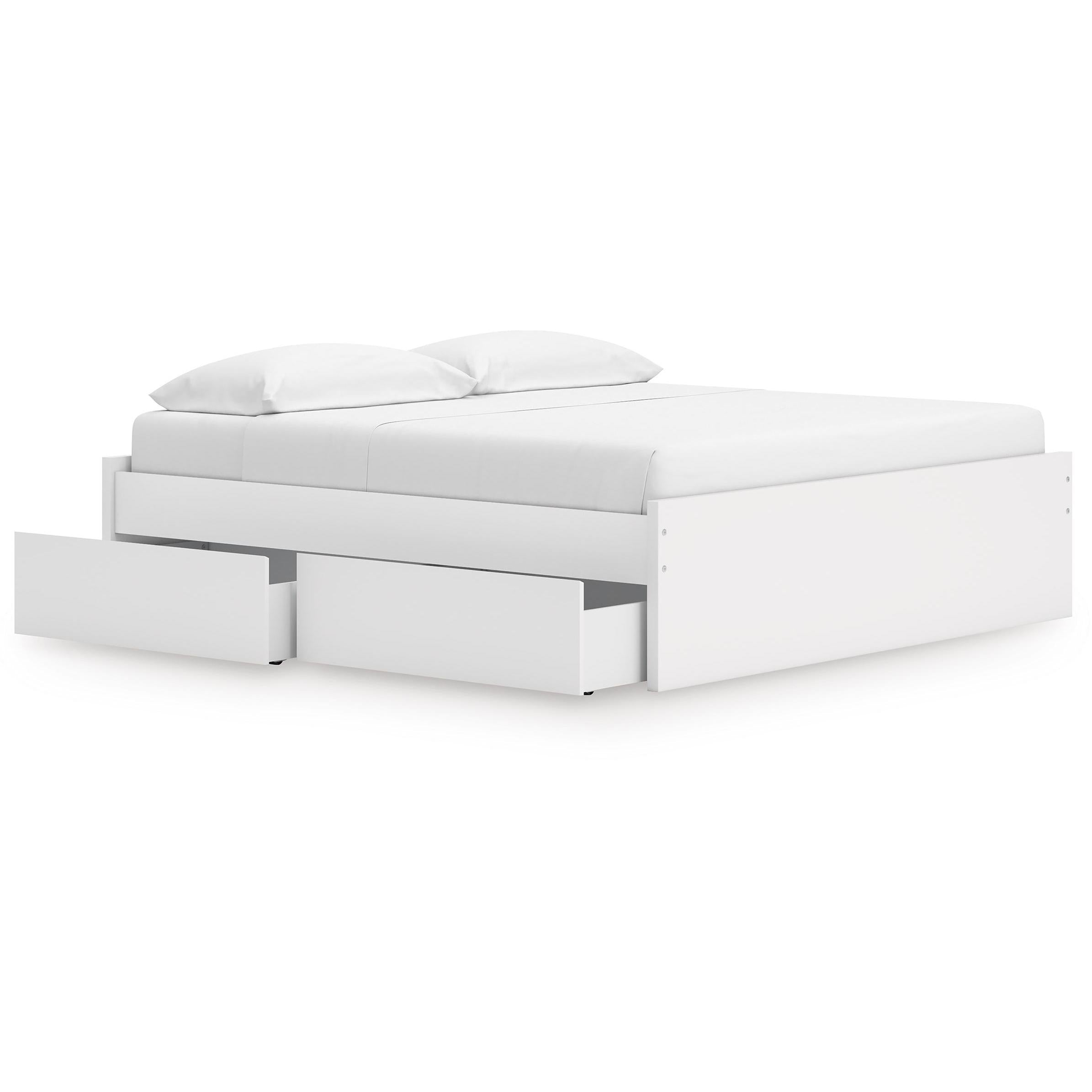 Signature Design by Ashley Onita EB9630B23 King Platform Bed with 1 Side Storage - Image 2