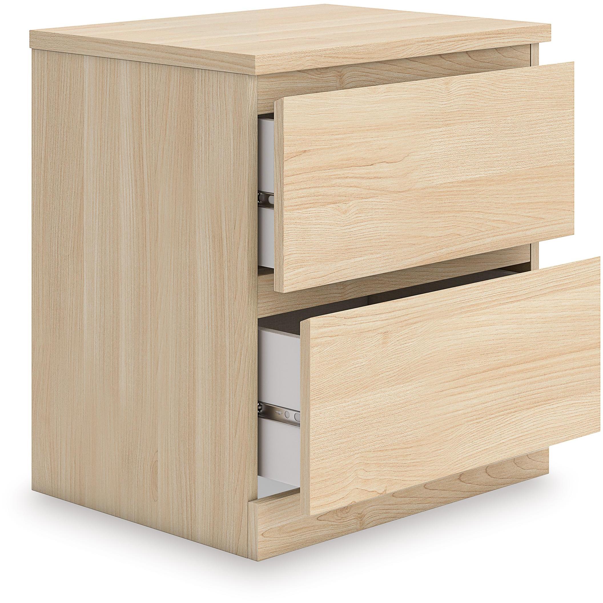 Signature Design by Ashley Onita EB9632-292 Two Drawer Night Stand - Image 2