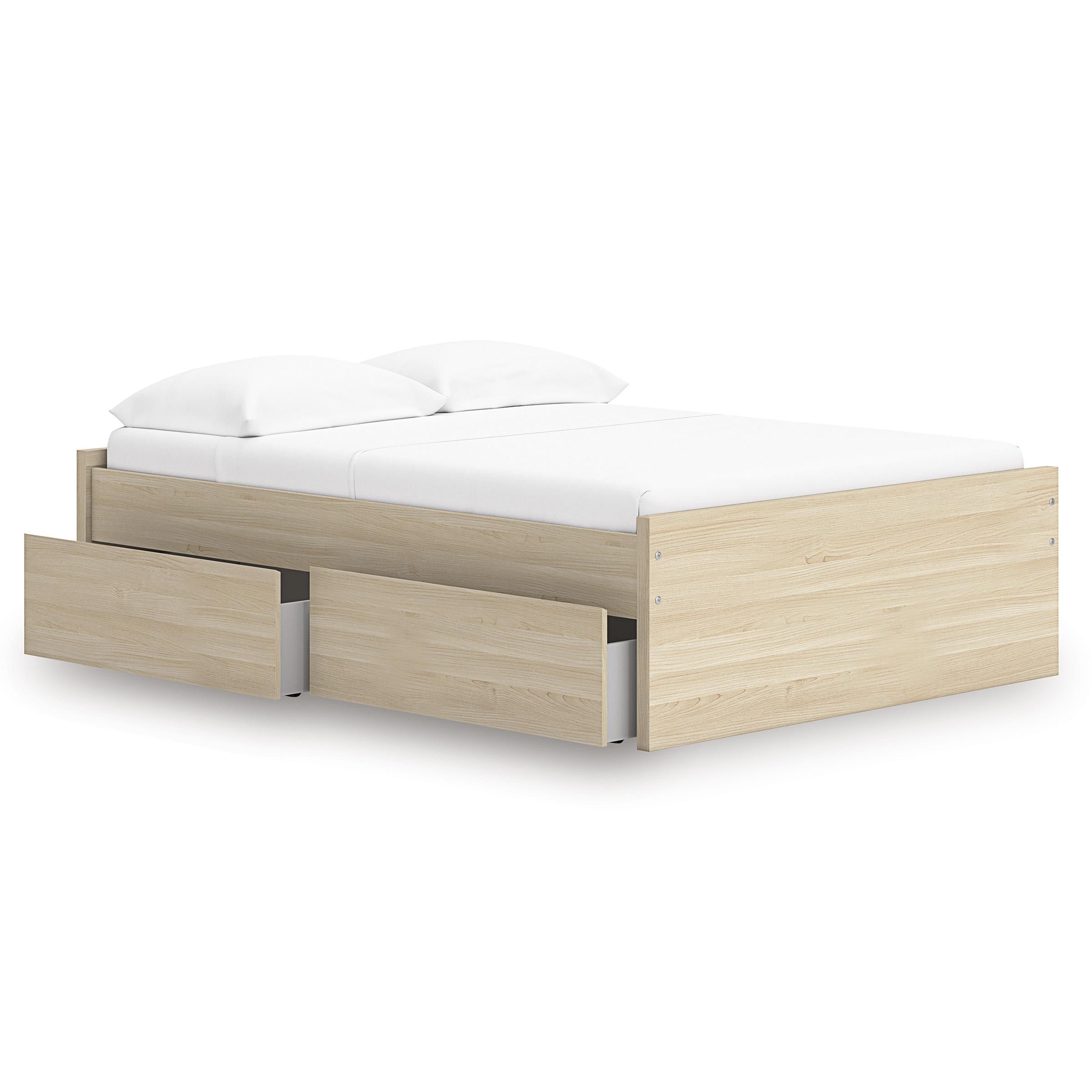 Signature Design by Ashley Onita EB9632B14 Full Platform Bed with 2 Side Storage - Image 2
