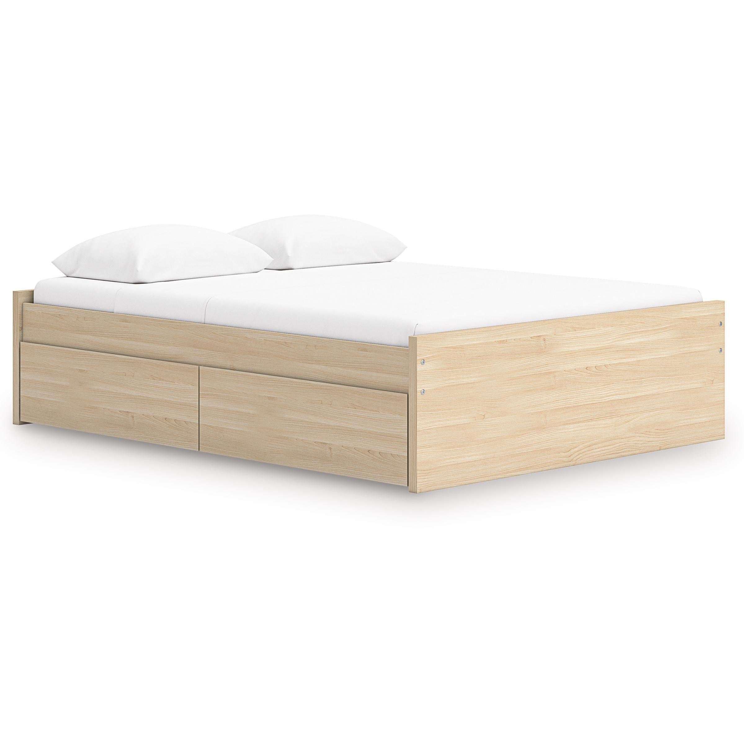 Signature Design by Ashley Onita EB9632B15 Queen Platform Bed with 2 Side Storage - Image 1