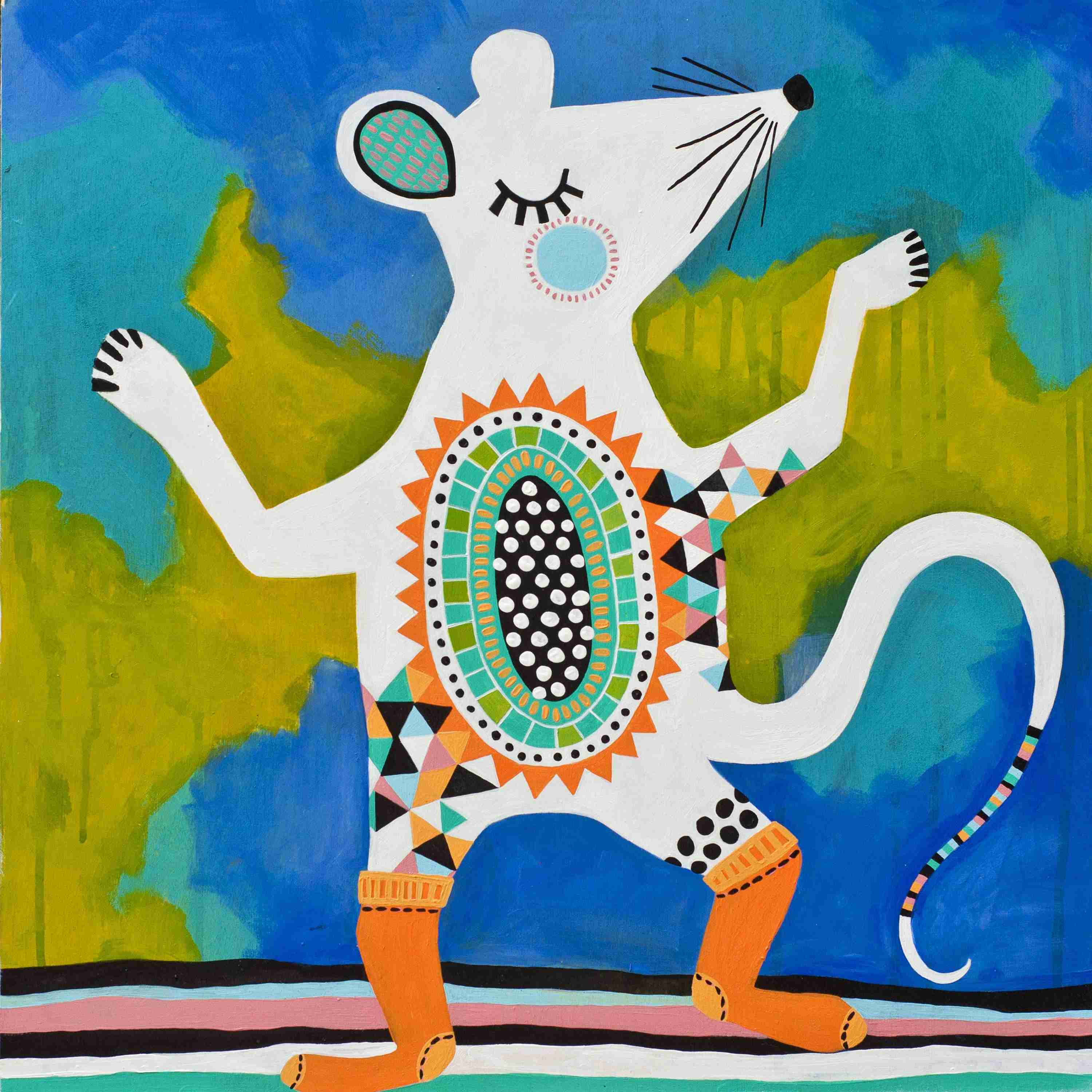 Print - Mouse kid art - Image 1
