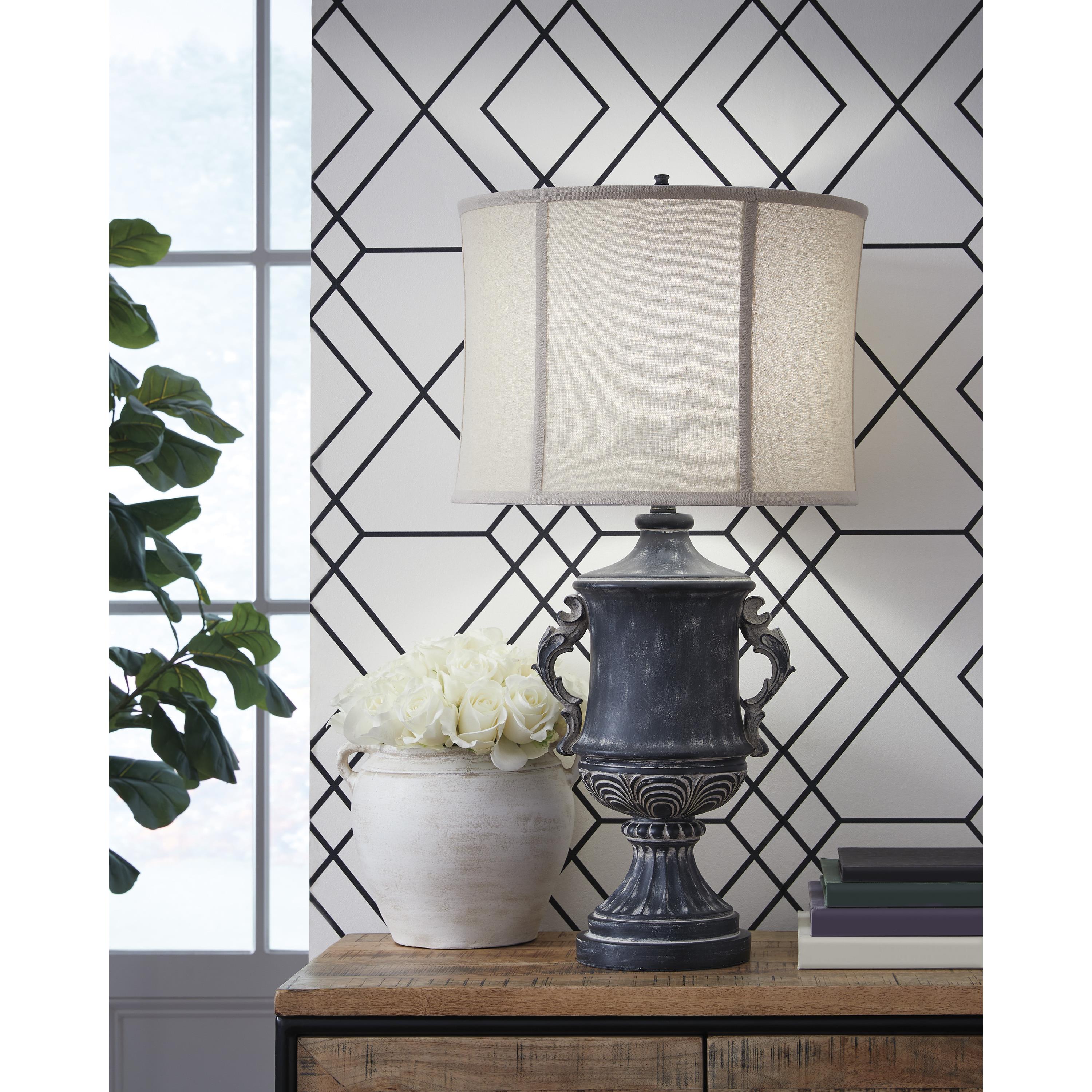 Signature Design by Ashley Morvanford L235834 Poly Table Lamp - Image 2
