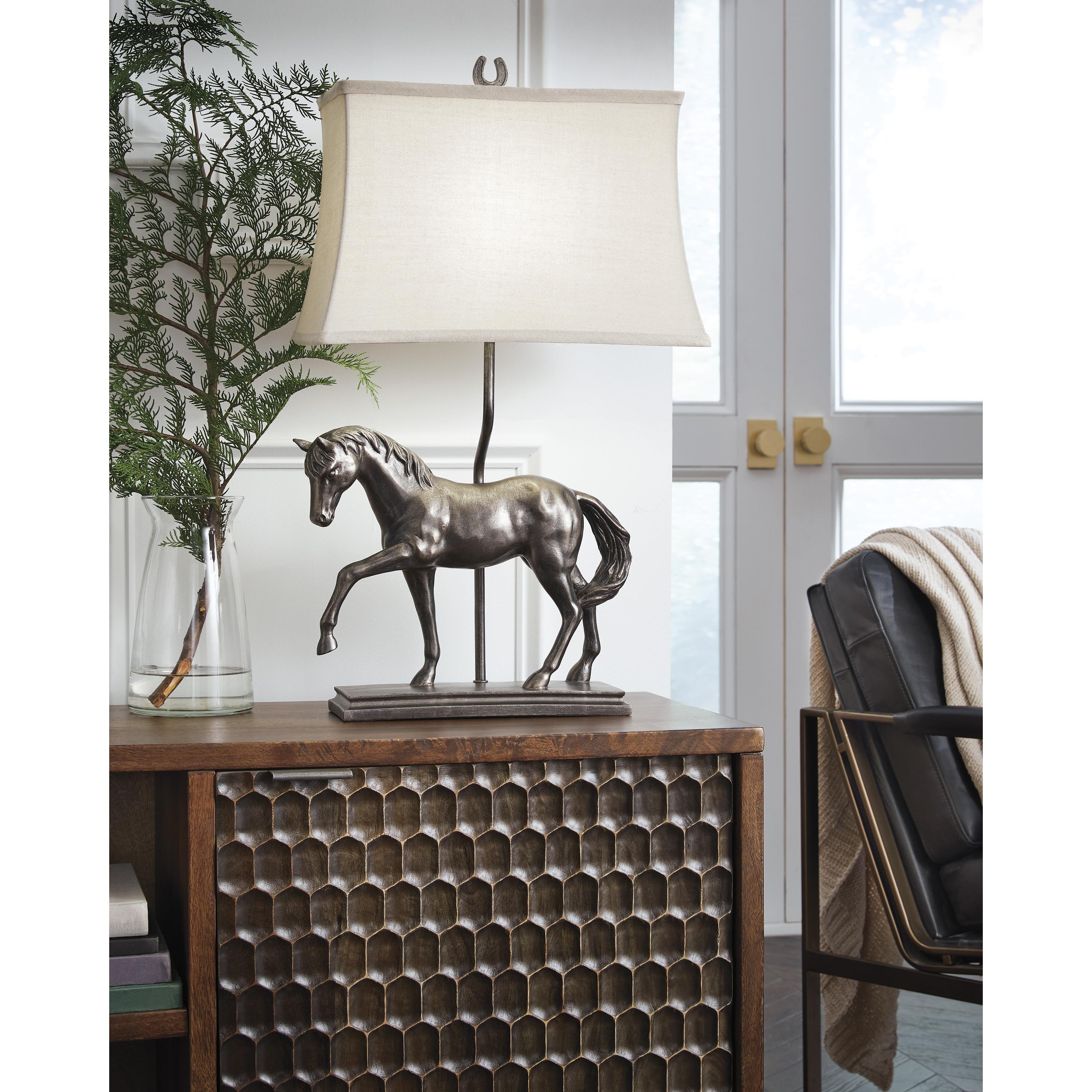 Signature Design by Ashley Sandorman L317044 Poly Table Lamp - Image 3