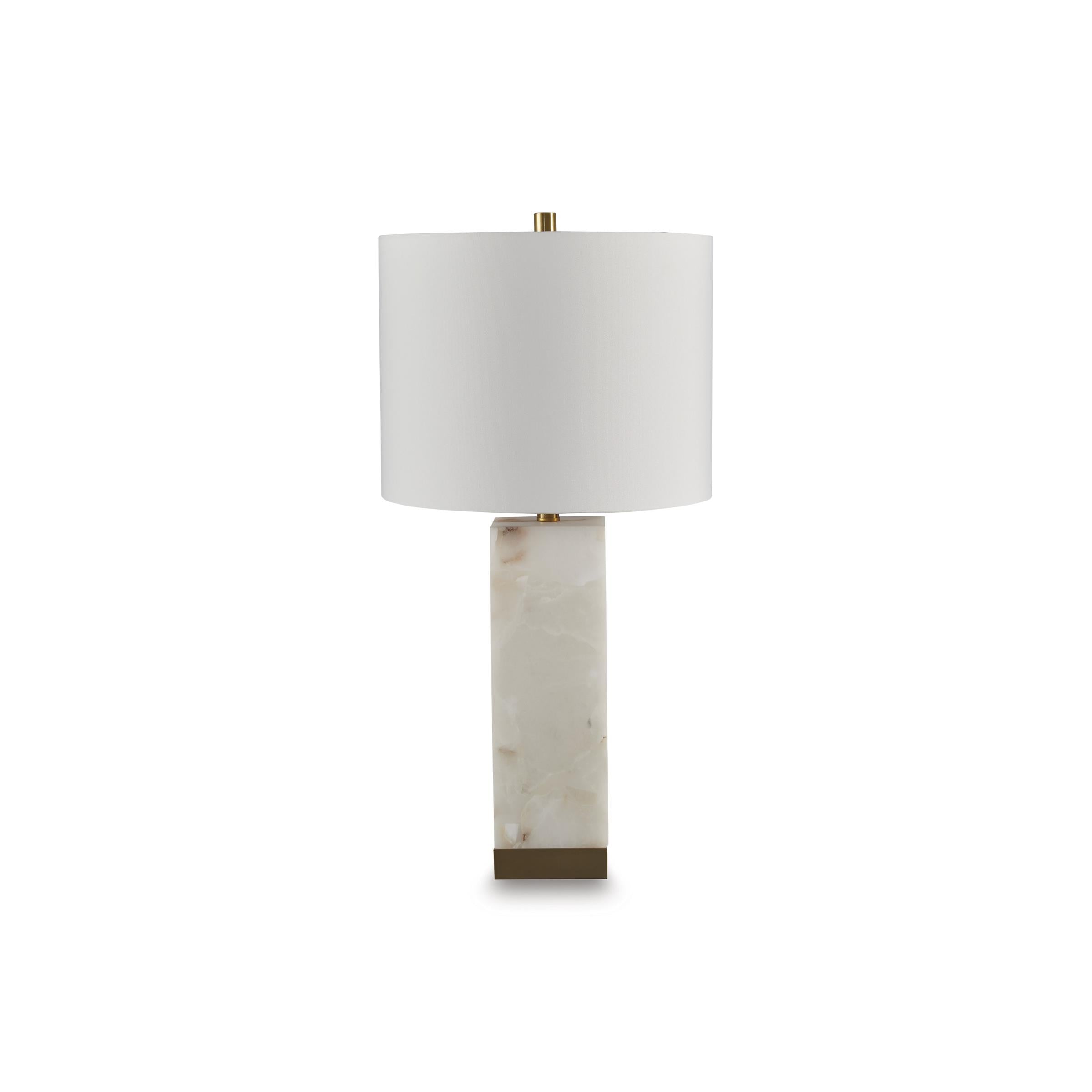 Signature Design by Ashley Linderfield L429094 Alabaster Table Lamp - Image 1