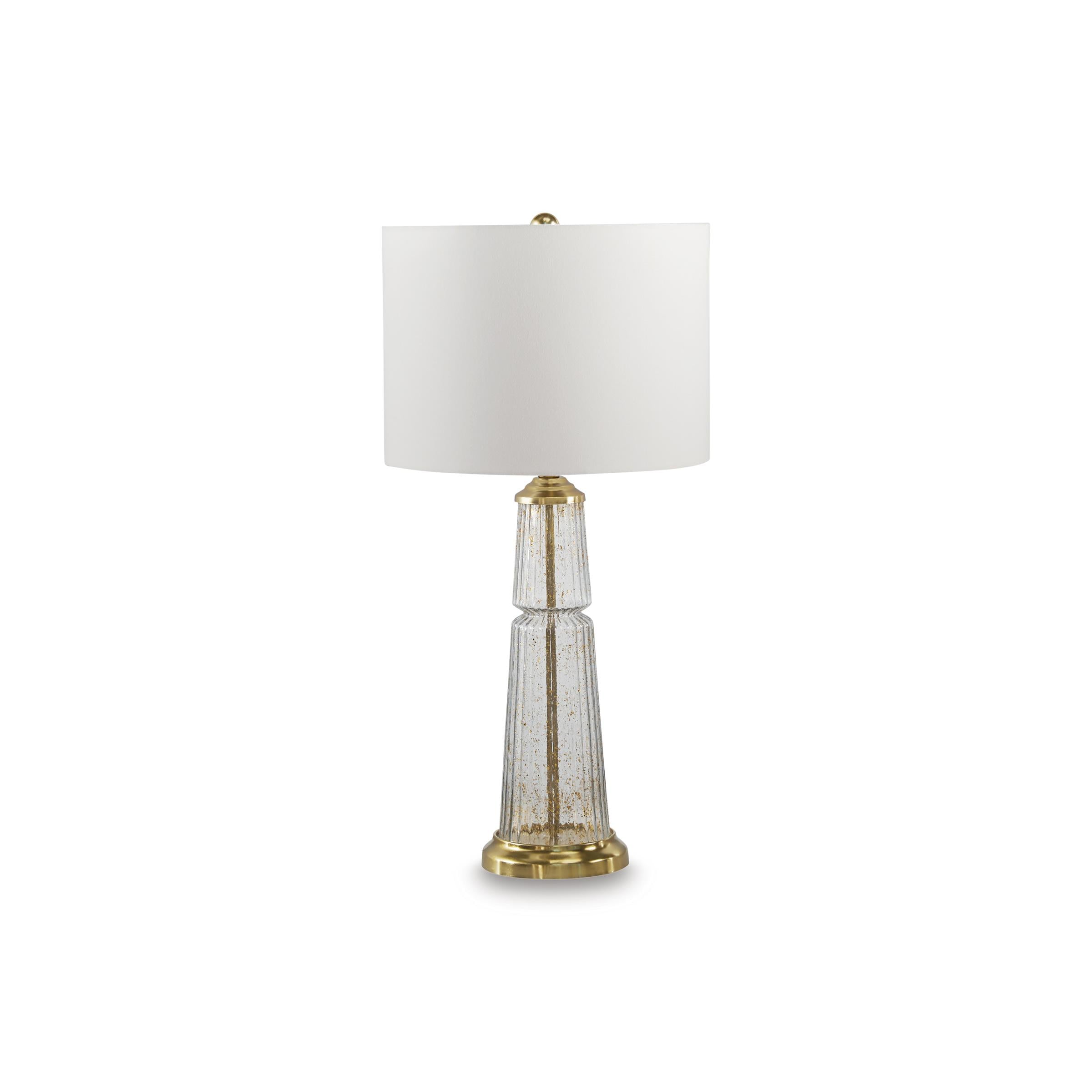 Signature Design by Ashley Bakersboro L430884 Glass Table Lamp - Image 1