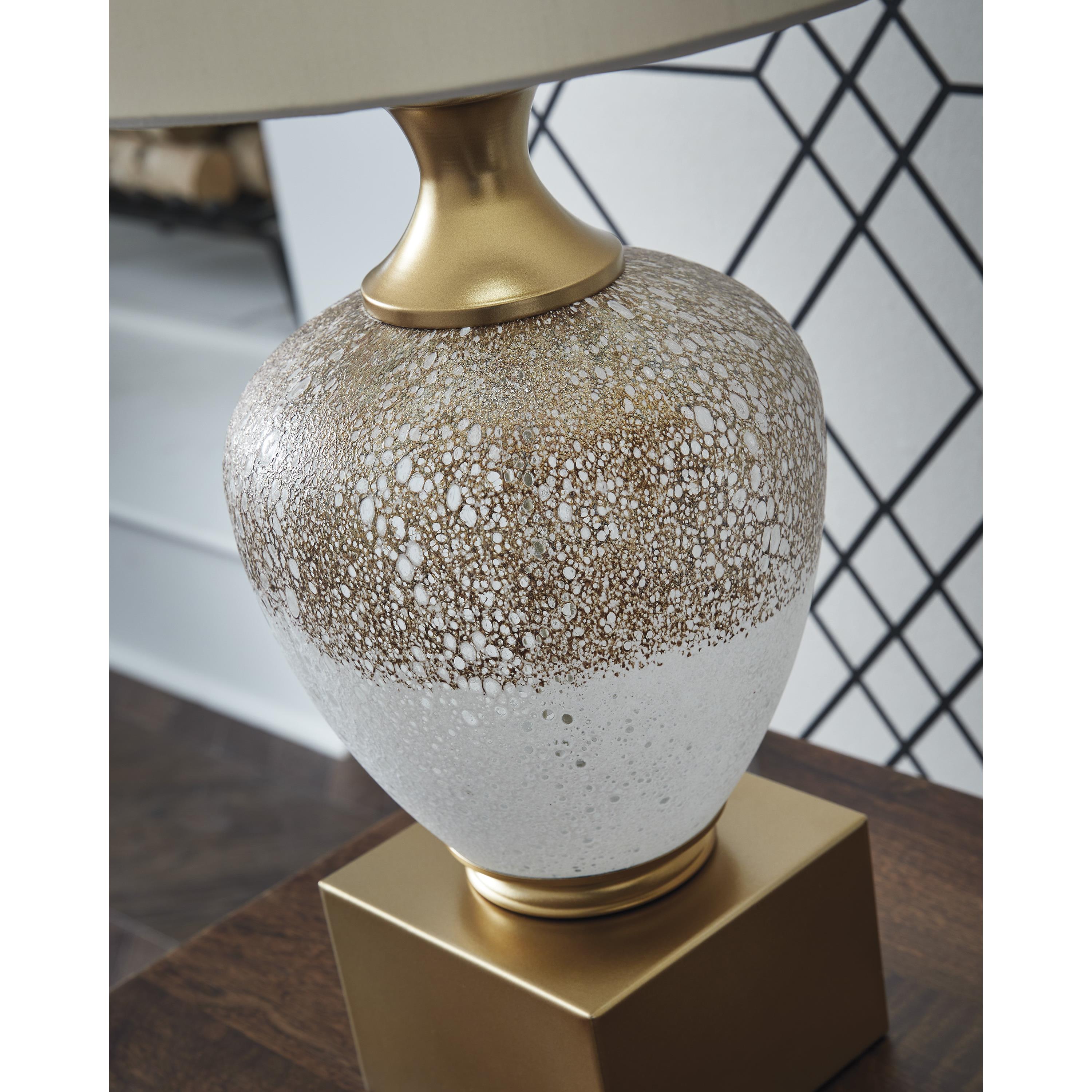 Signature Design by Ashley Tavisburg L430894 Glass Table Lamp - Image 3