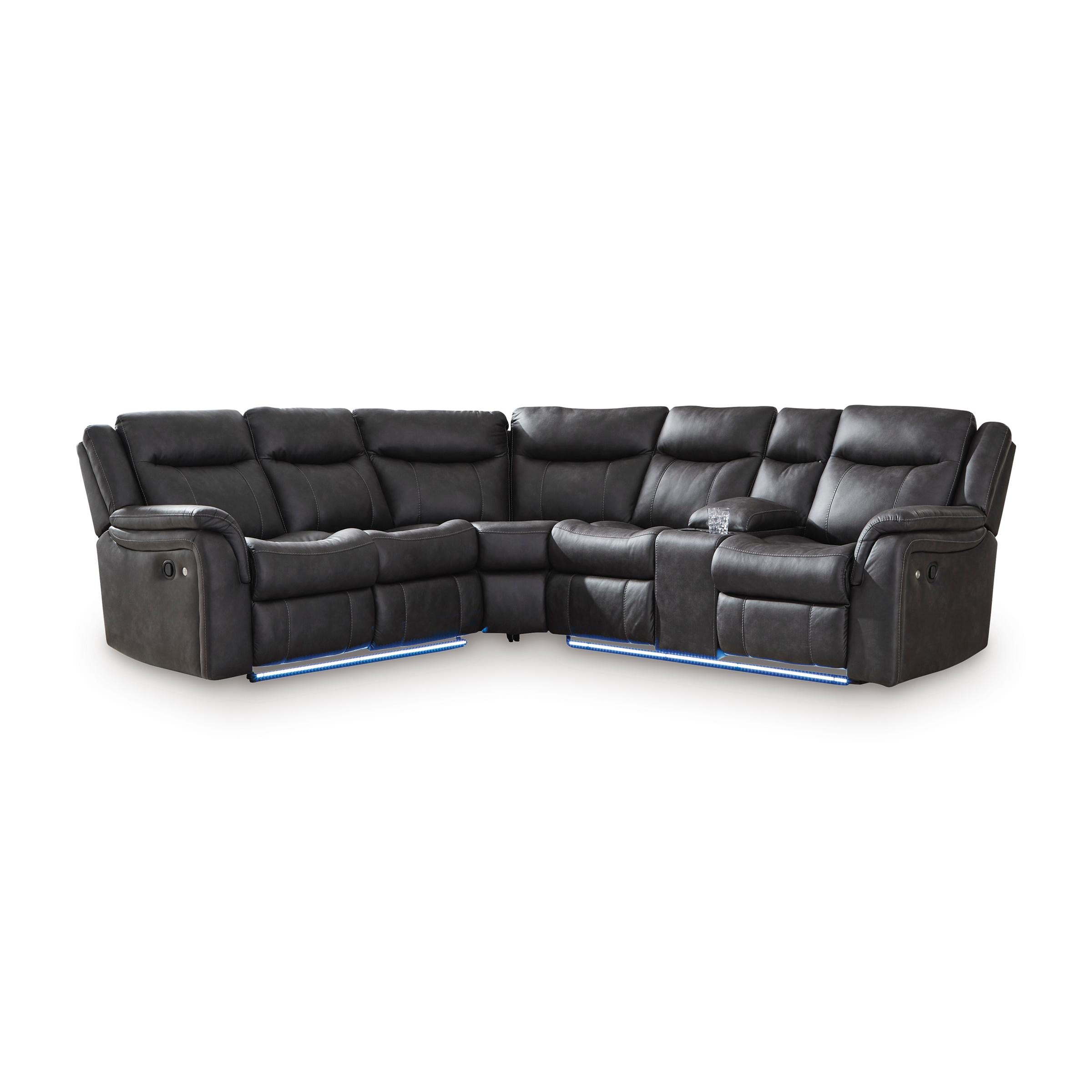 Signature Design by Ashley Sultan Meadow PC13001S1 2 pc Reclining Sectional