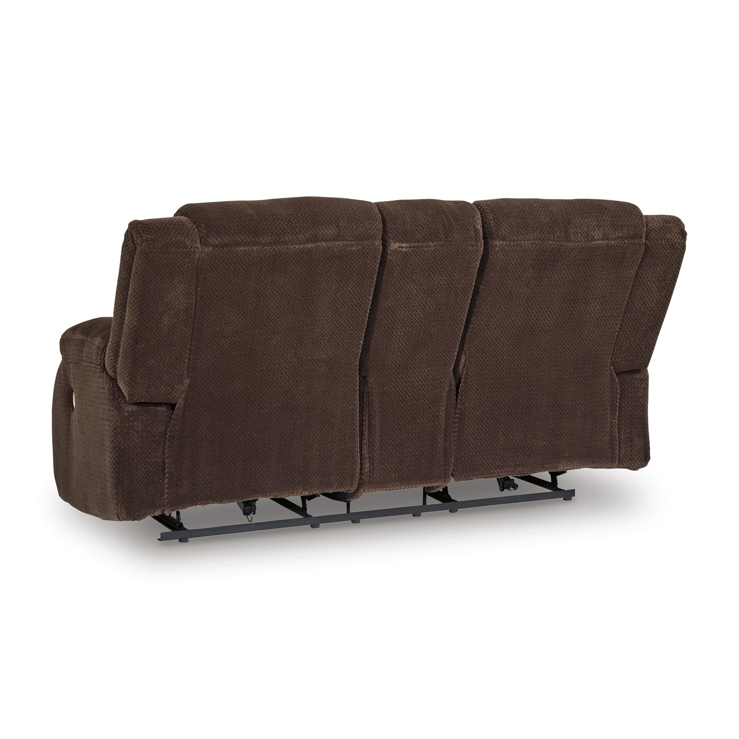 Signature Design by Ashley Free Wake PC2140696 Double Reclining Power Loveseat with Console - Image 3