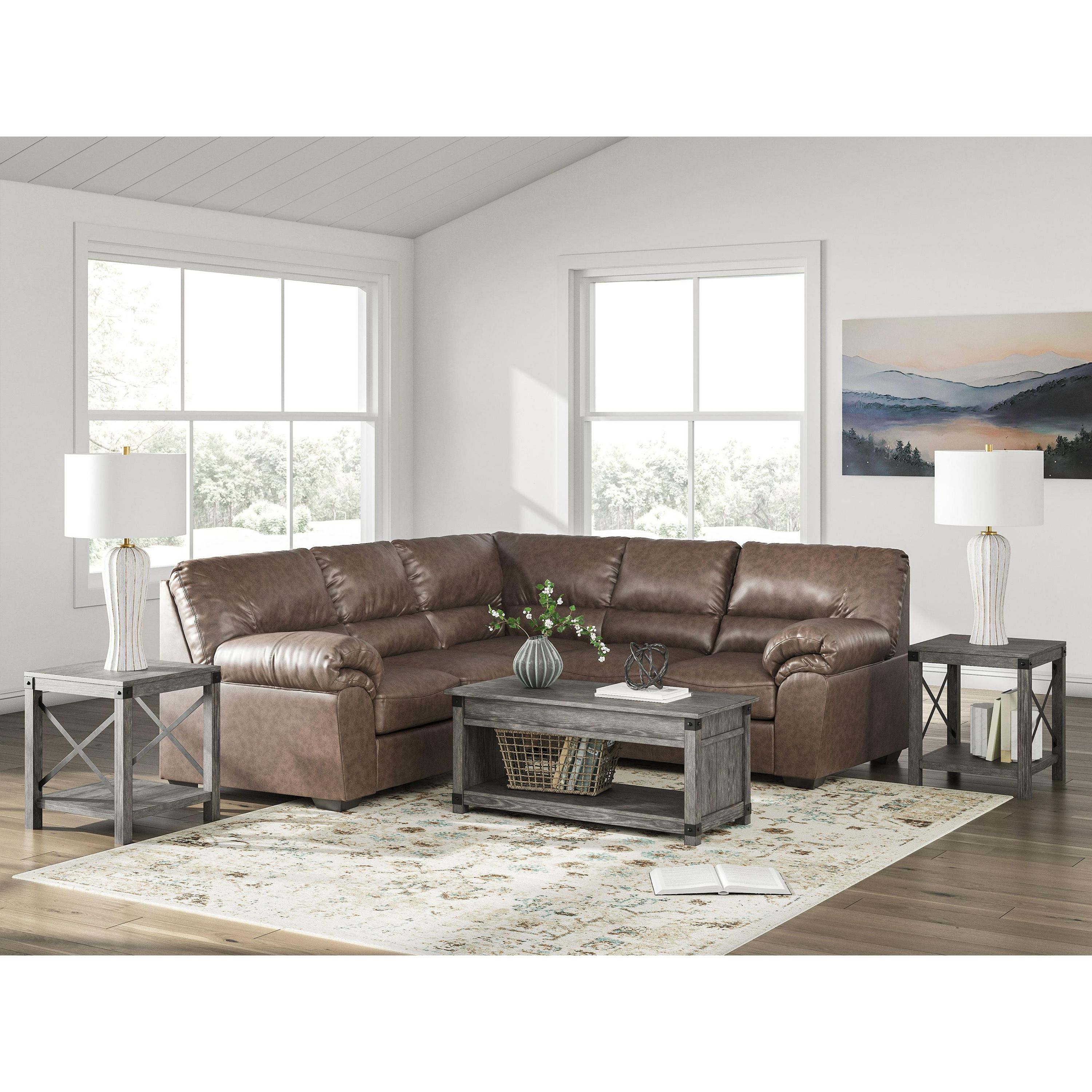 Signature Design by Ashley WillowBend PC27705S2 2 pc Sectional - Image 3