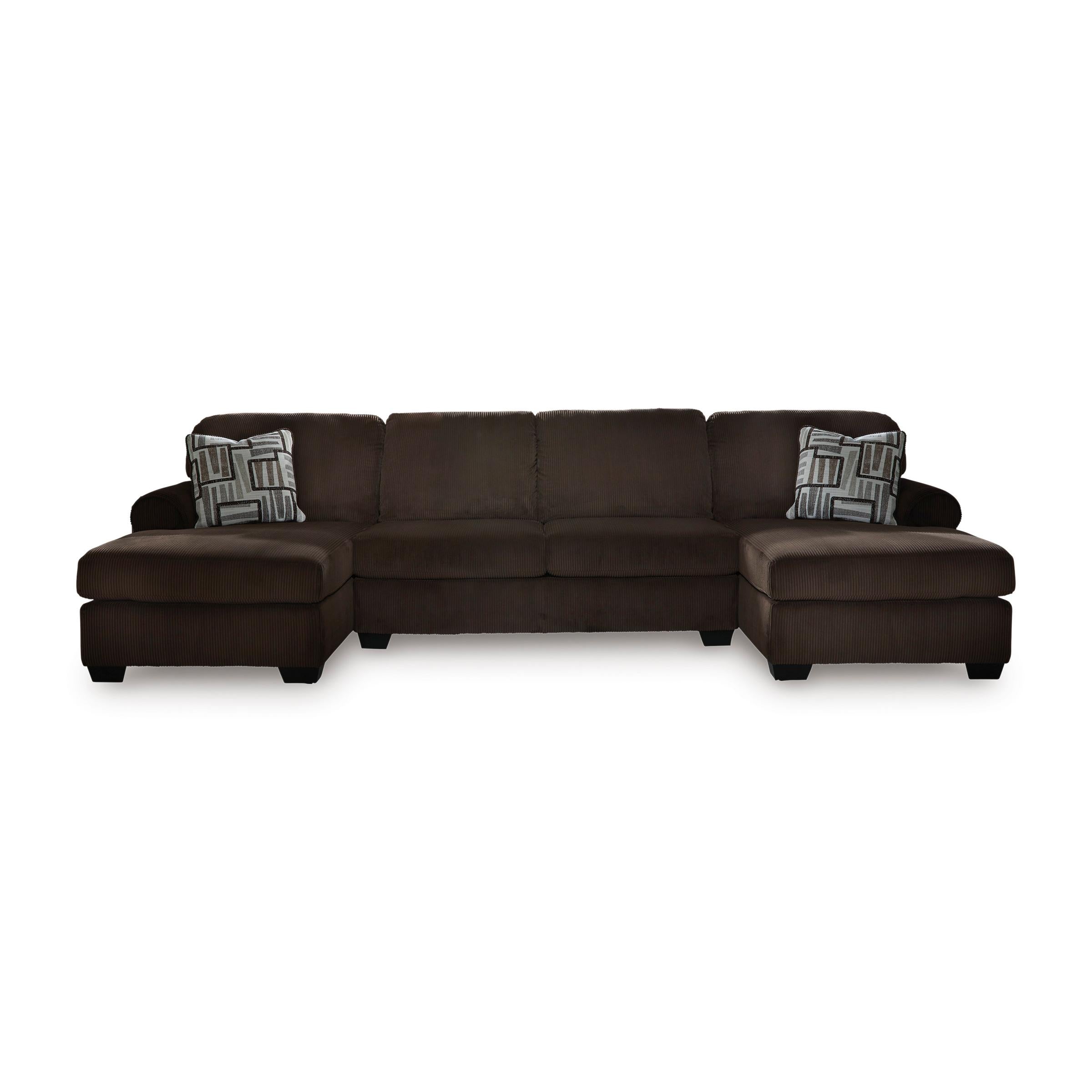 Signature Design by Ashley Kimlee PC35603S3 3 pc Sectional with Double Chaise - Image 1