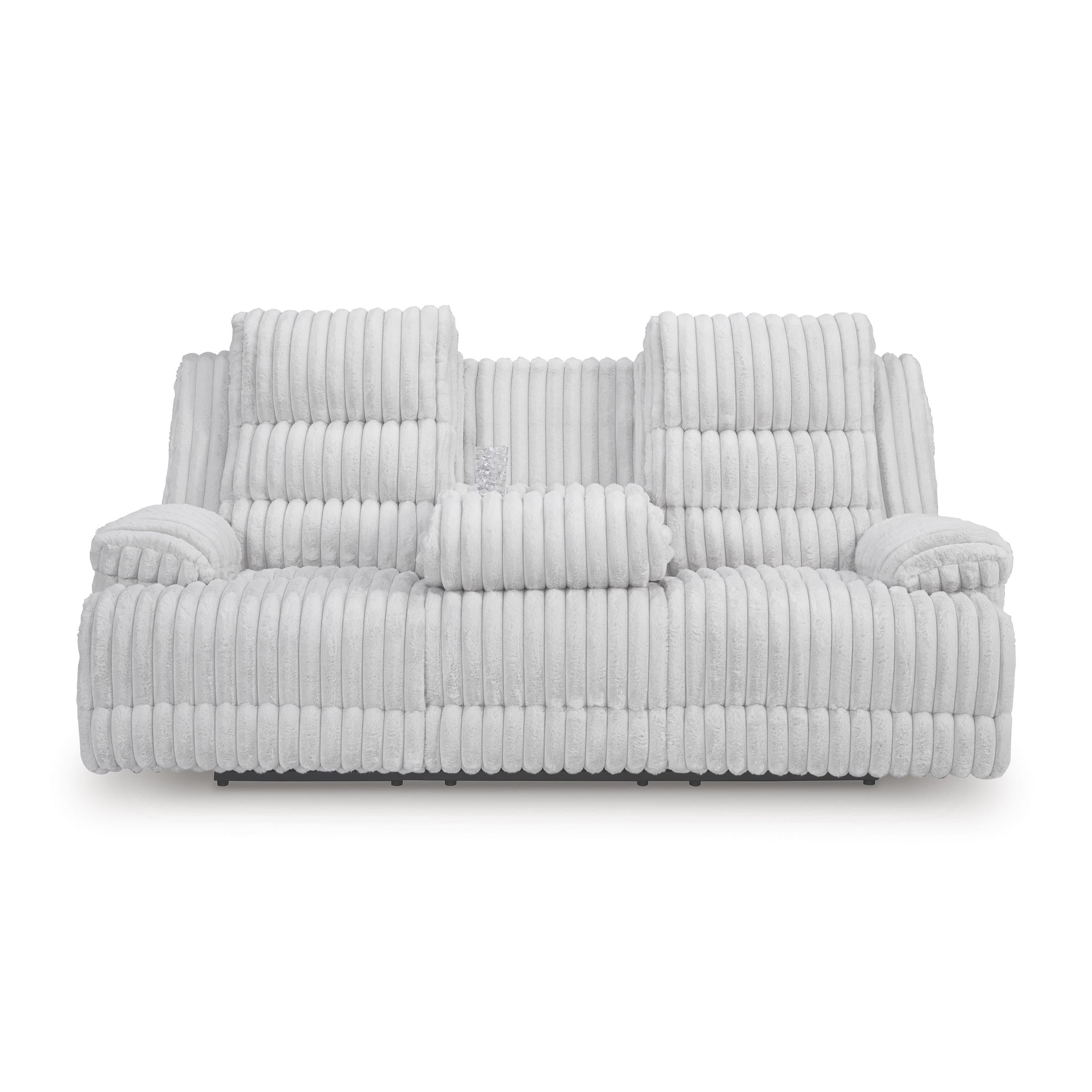 Signature Design by Ashley Rhines Falls PC4280499 Reclining Power Sofa with Drop Down Table - Image 3