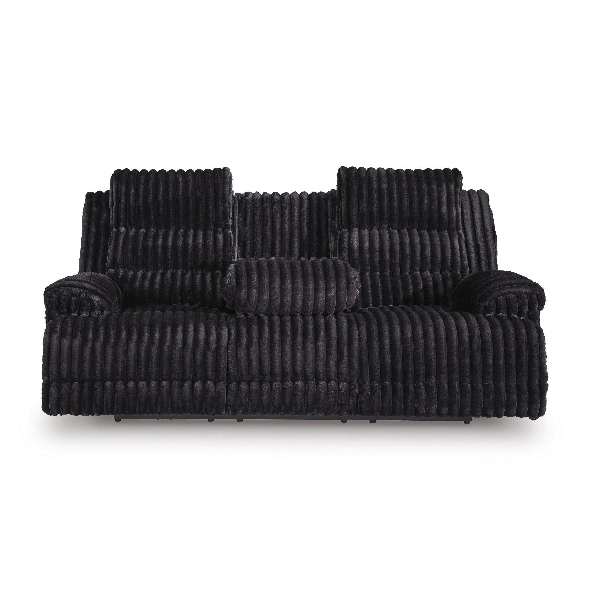 Signature Design by Ashley Rhine Falls PC4280599 Reclining Power Sofa with Drop Down Table - Image 3