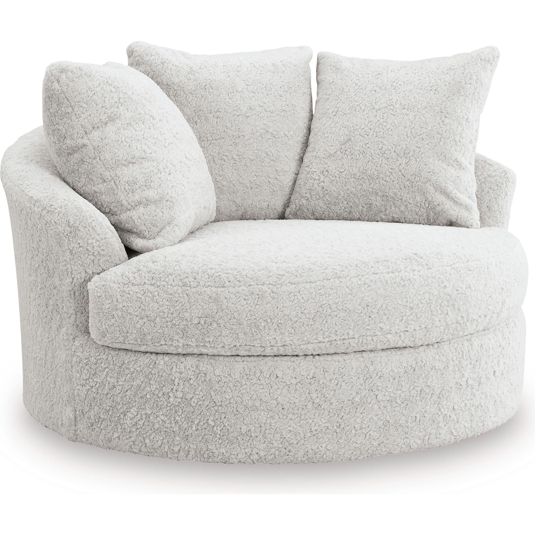 Signature Design by Ashley Cuddle Plush PC5910621 Oversized Swivel Accent Chair - Image 1