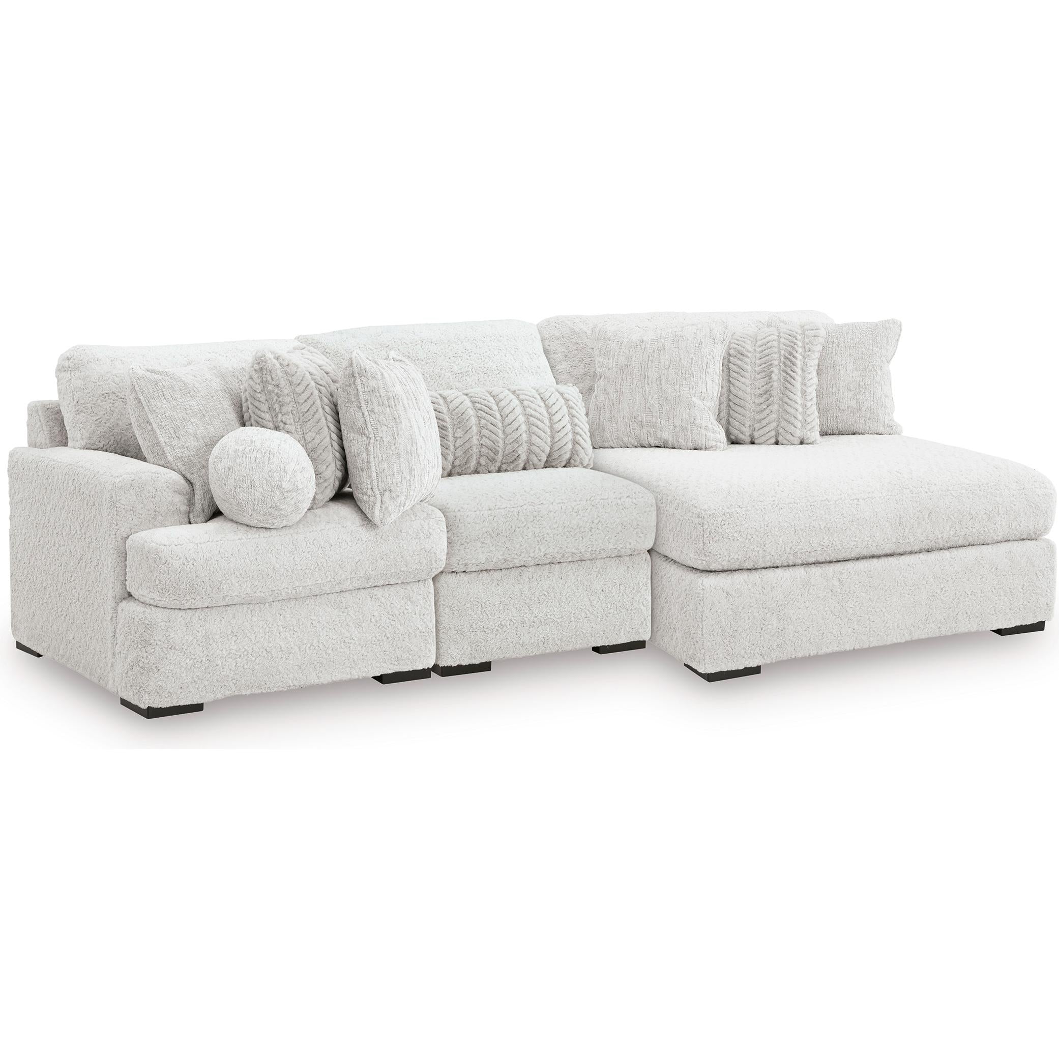 Signature Design by Ashley Cuddle Plush PC59106S1 3 pc Sectional with Chaise - Image 1